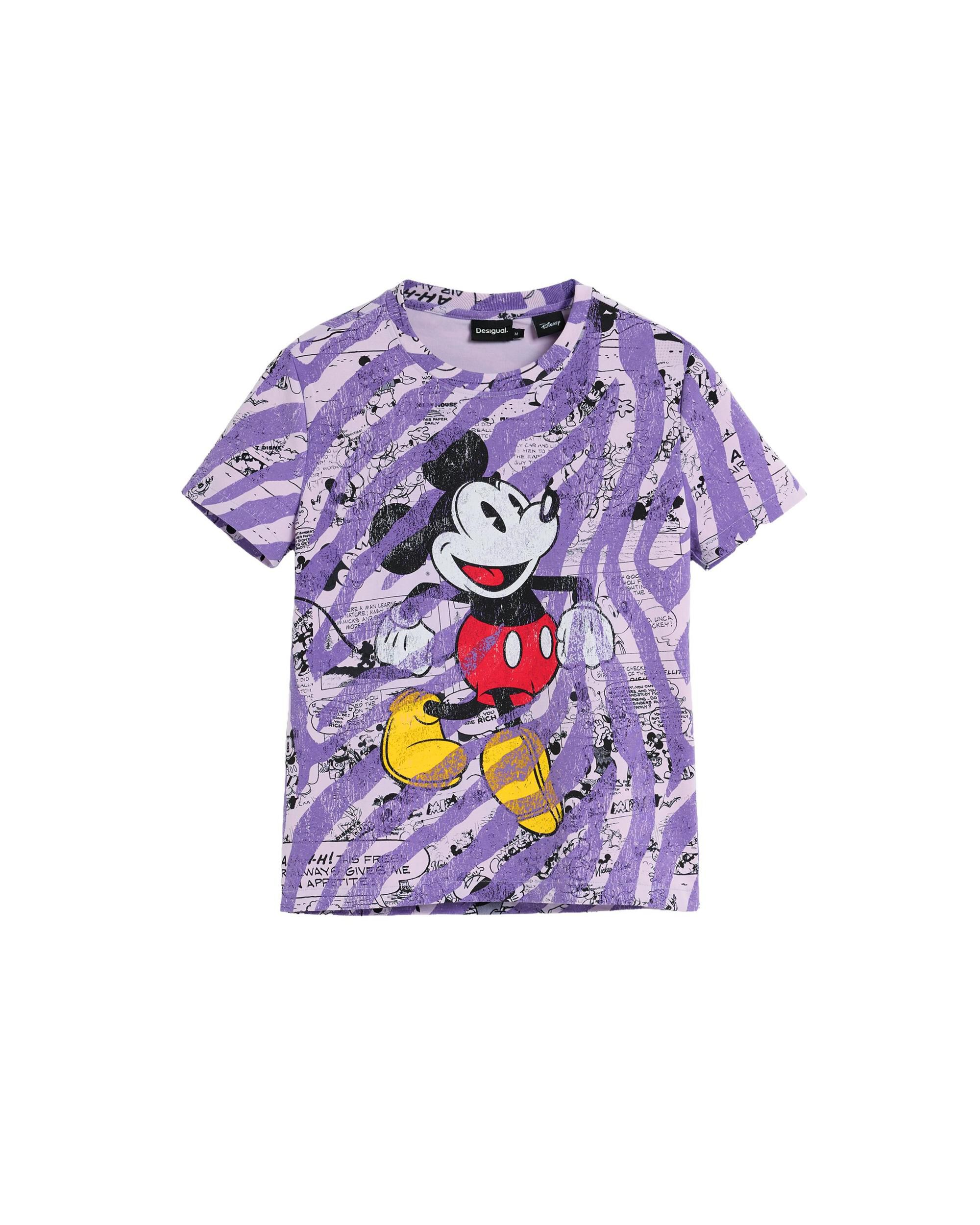 Camiseta de mujer mickey disney™ - Desigual - Morado Morado-4