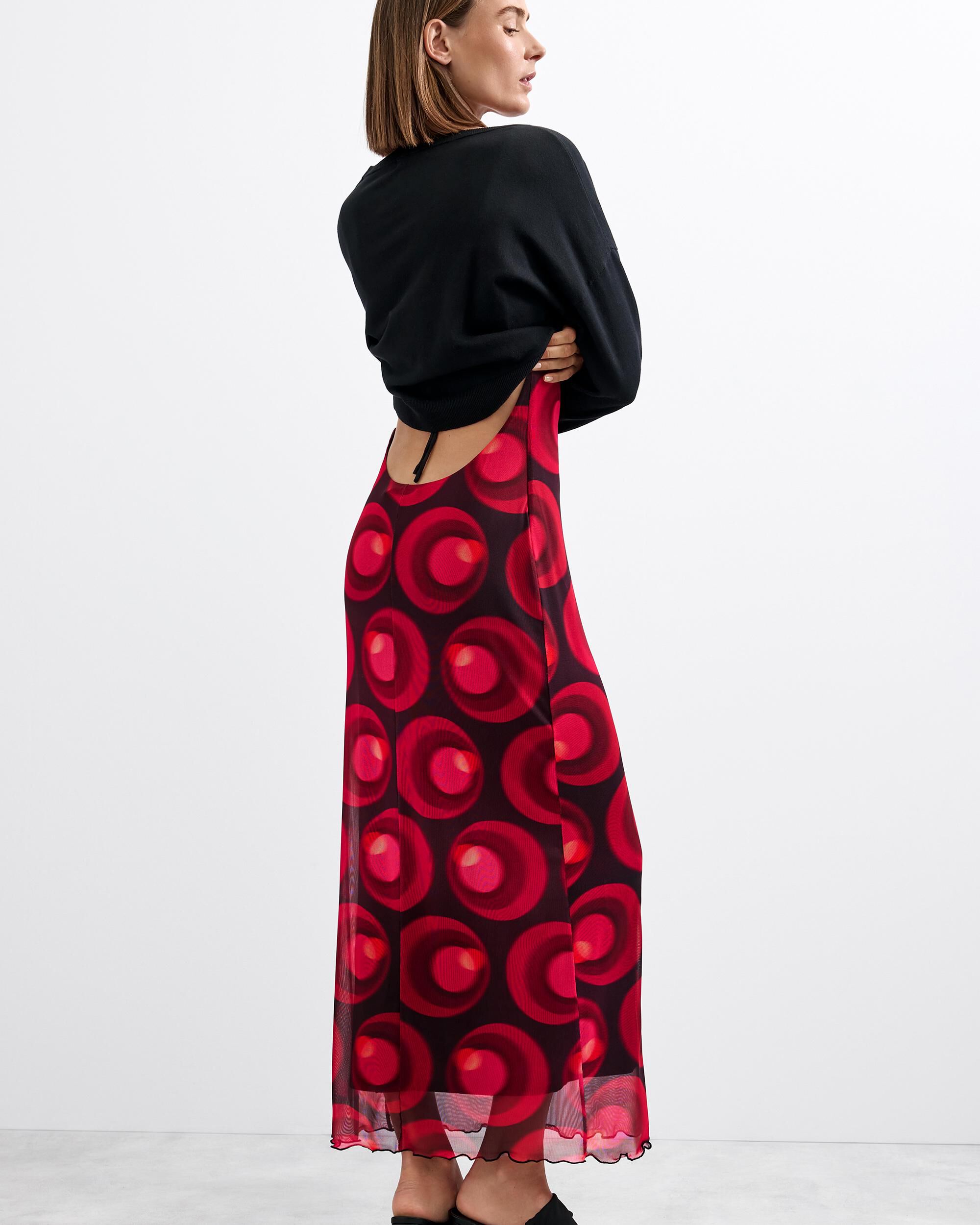 Vestido punto 2 en 1 - Desigual - Negro Negro-3