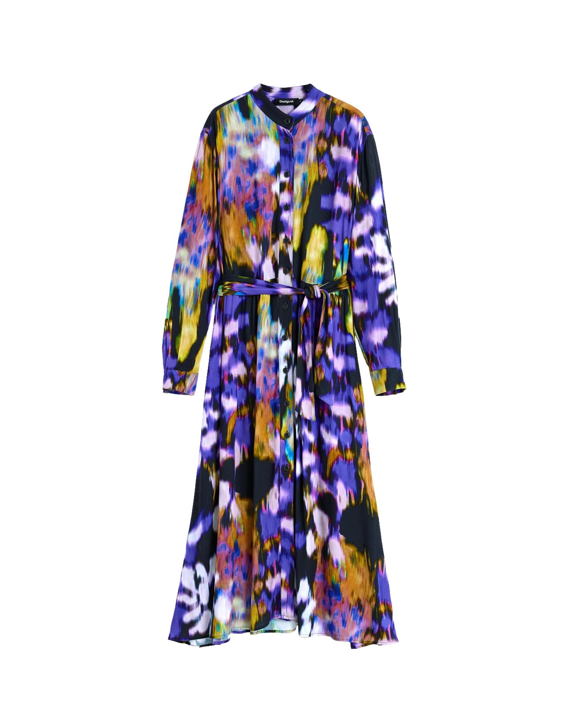 Vestido manga larga m c lacroix - Desigual - Negro Negro-3