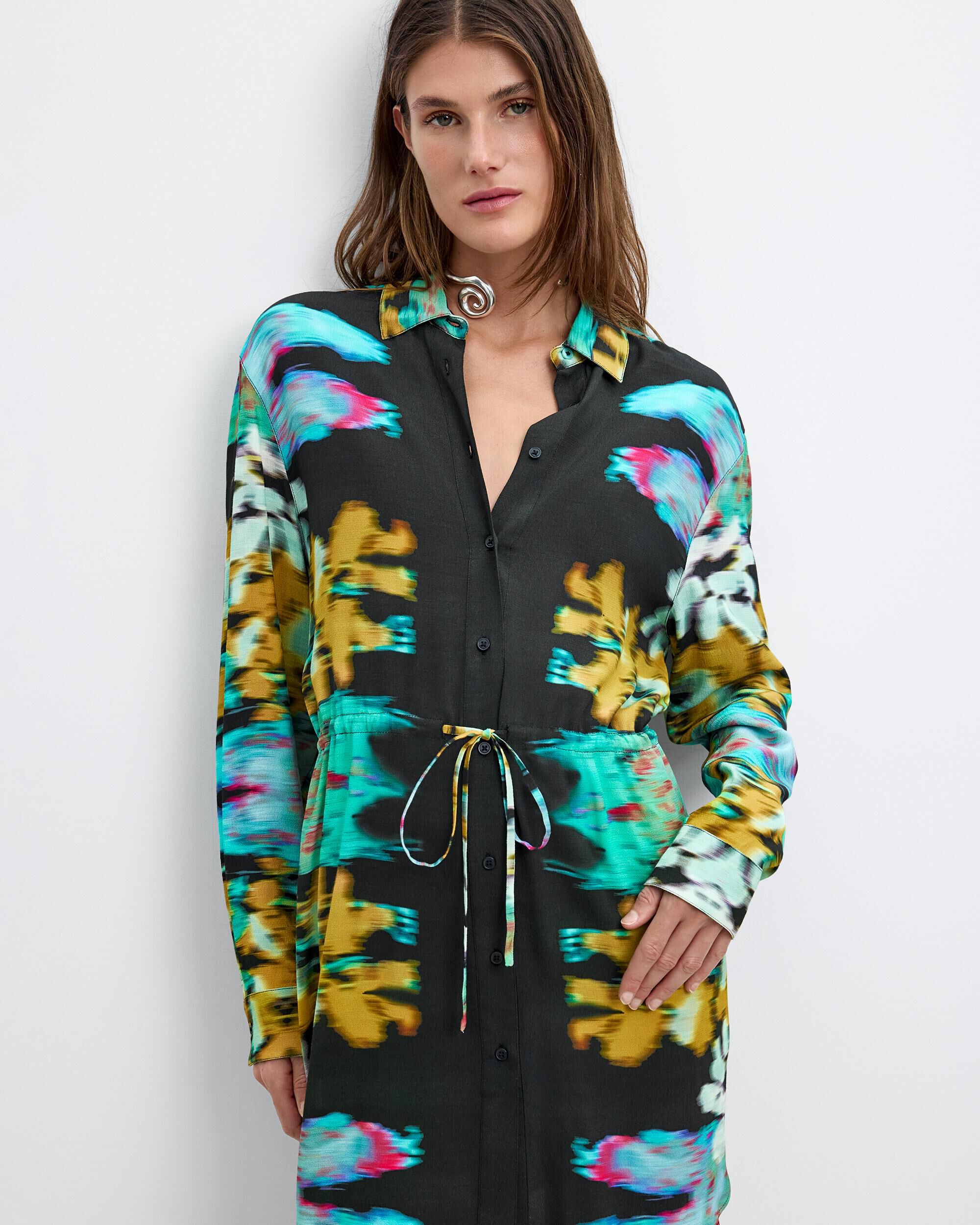 Vestido manga larga m c lacroix - Desigual - Negro Negro-2