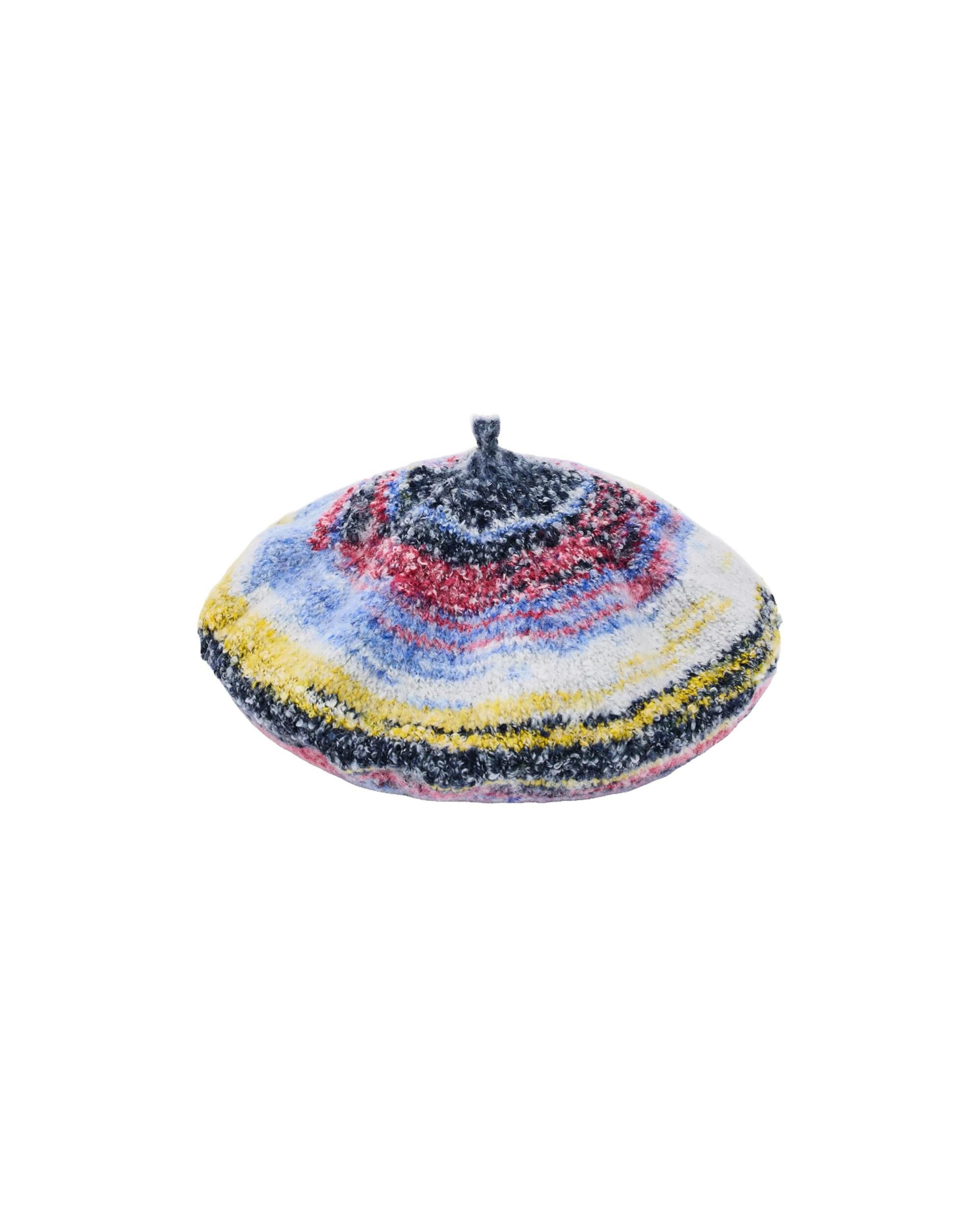 Imagen 0 de Gorro de niña punto multicolor Blanco