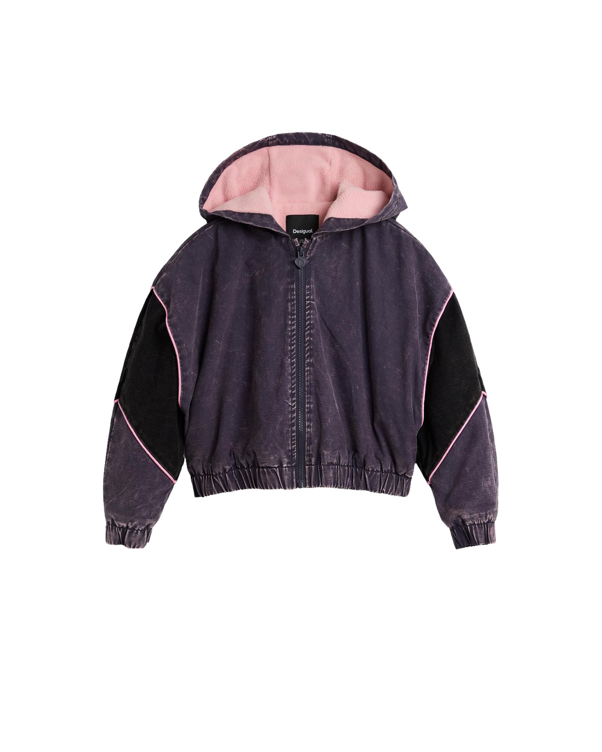 Imagen 0 de Chaqueta de niña oversized capucha Rosa
