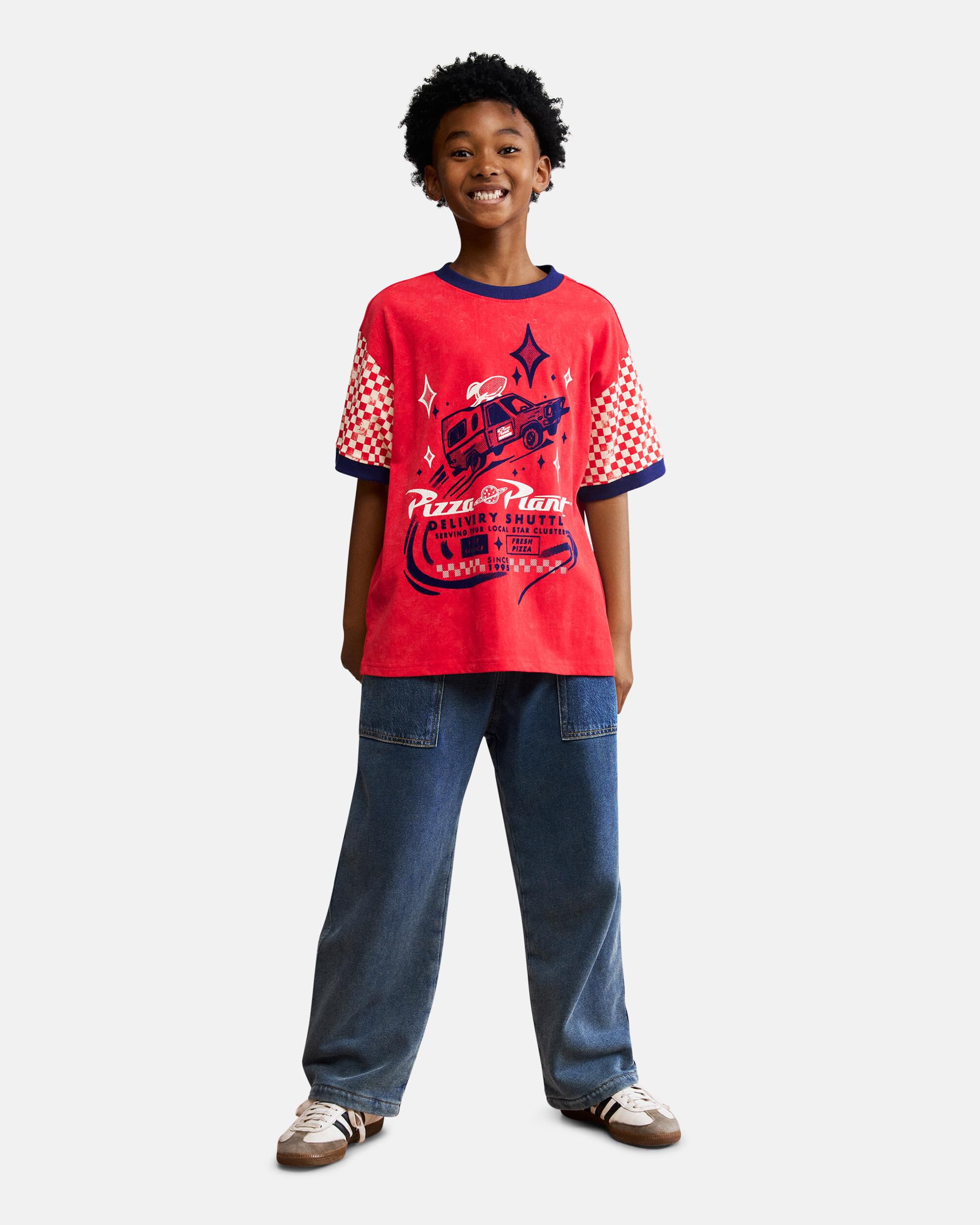 Imagen 2 de Camiseta de niño estampada toy story™ - Desigual - Rojo Rojo