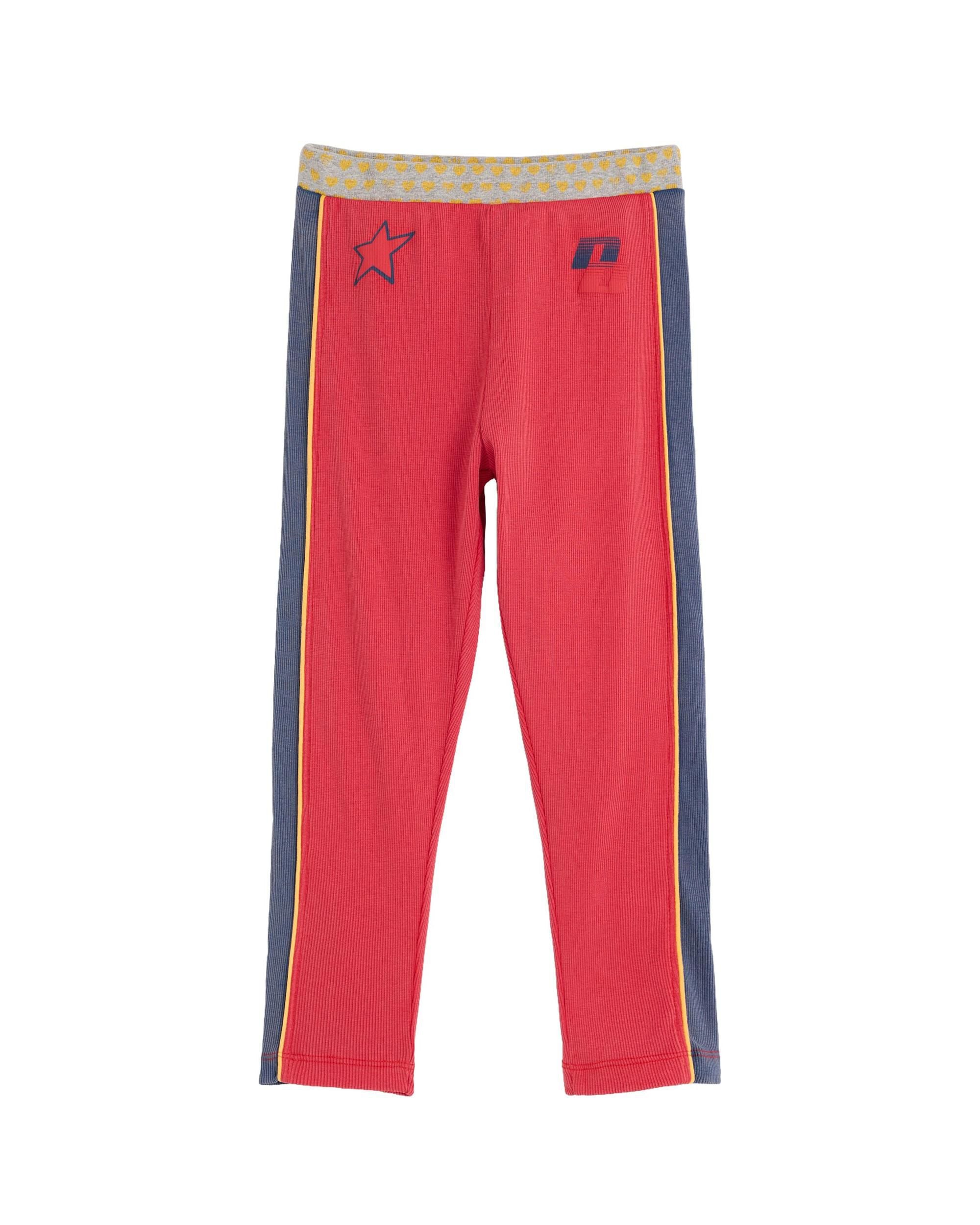 Imagen 1 de Leggings de niña deportivos - Desigual - Rojo Rojo