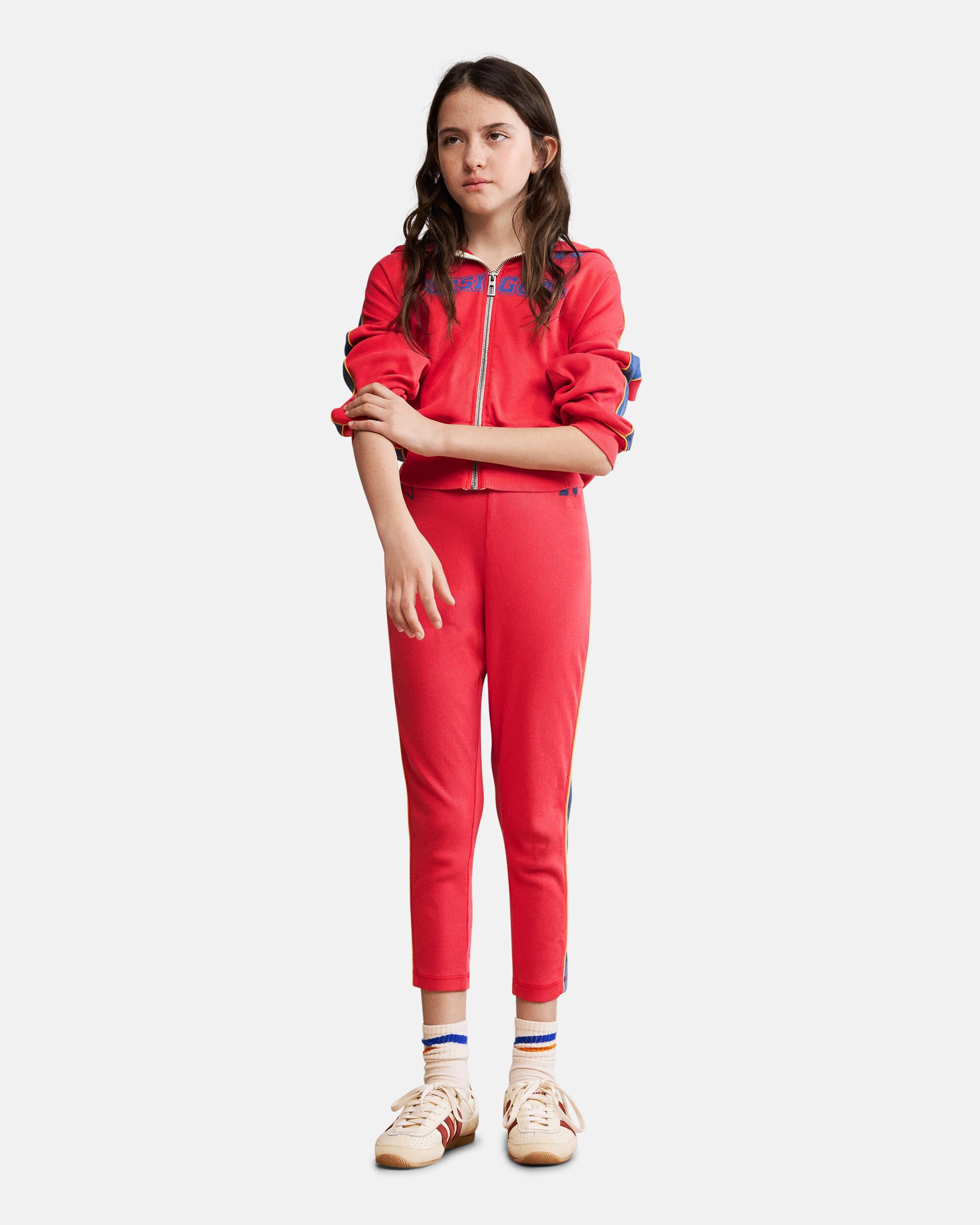 Imagen 2 de Leggings de niña deportivos - Desigual - Rojo Rojo