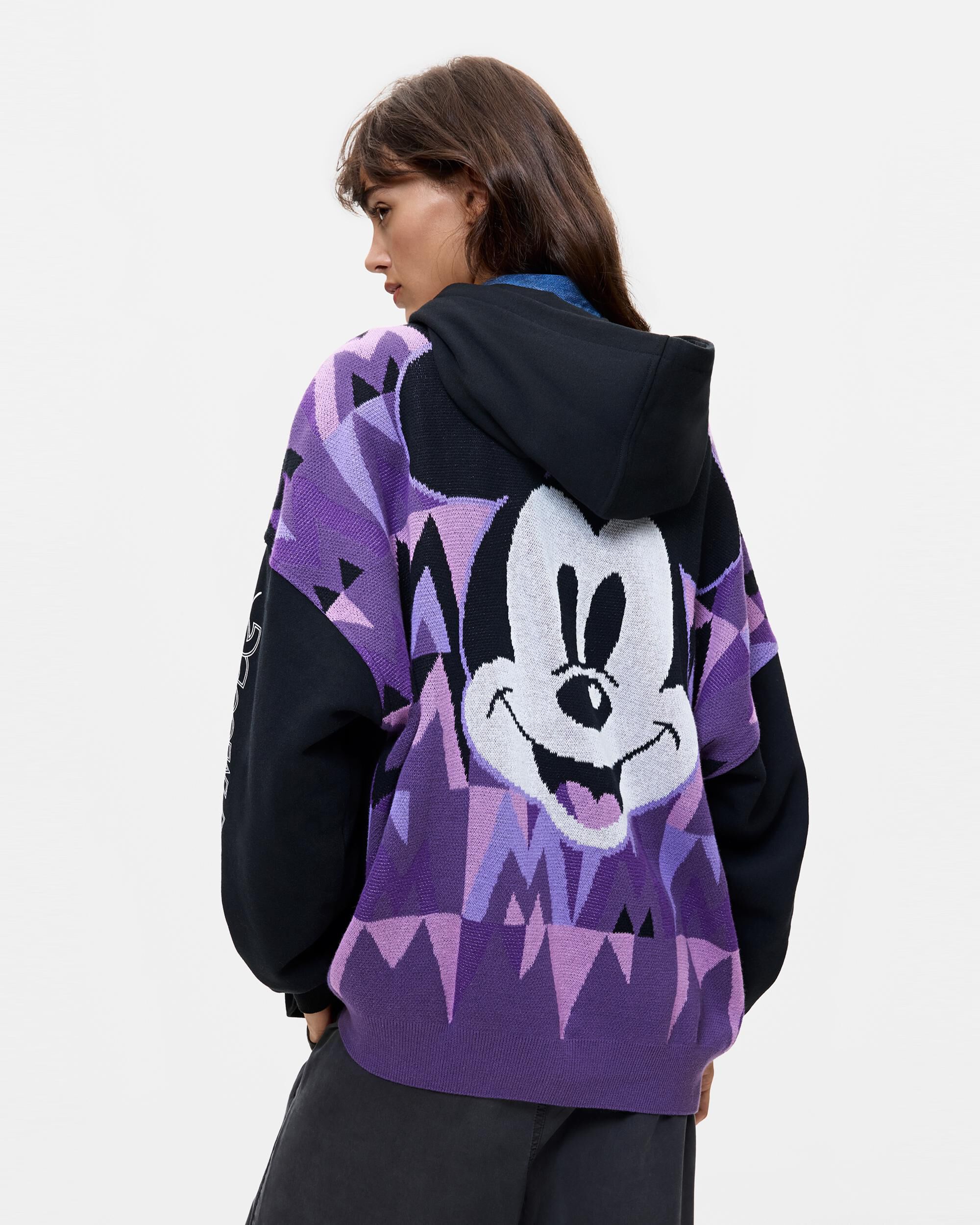 Sudadera mickey disney™ - Desigual - Negro Negro-3