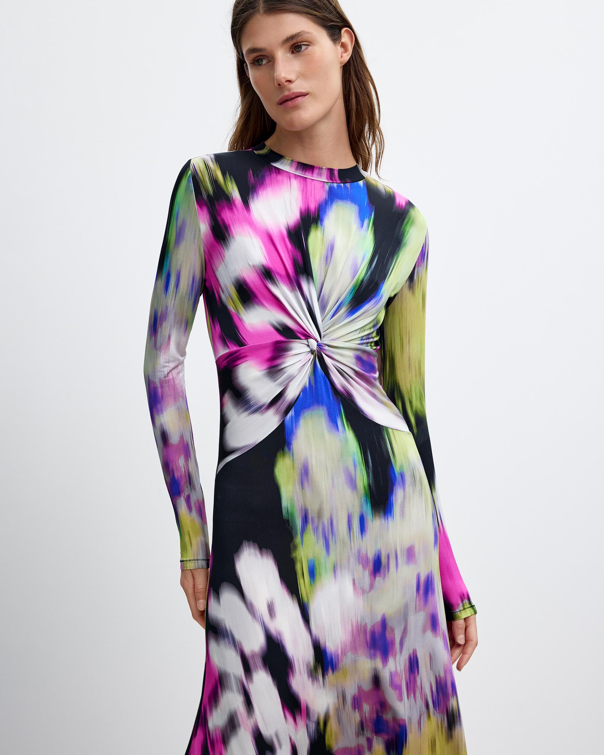Vestido estampado largo m c lacroix - Desigual - Multicolor Multicolor-2