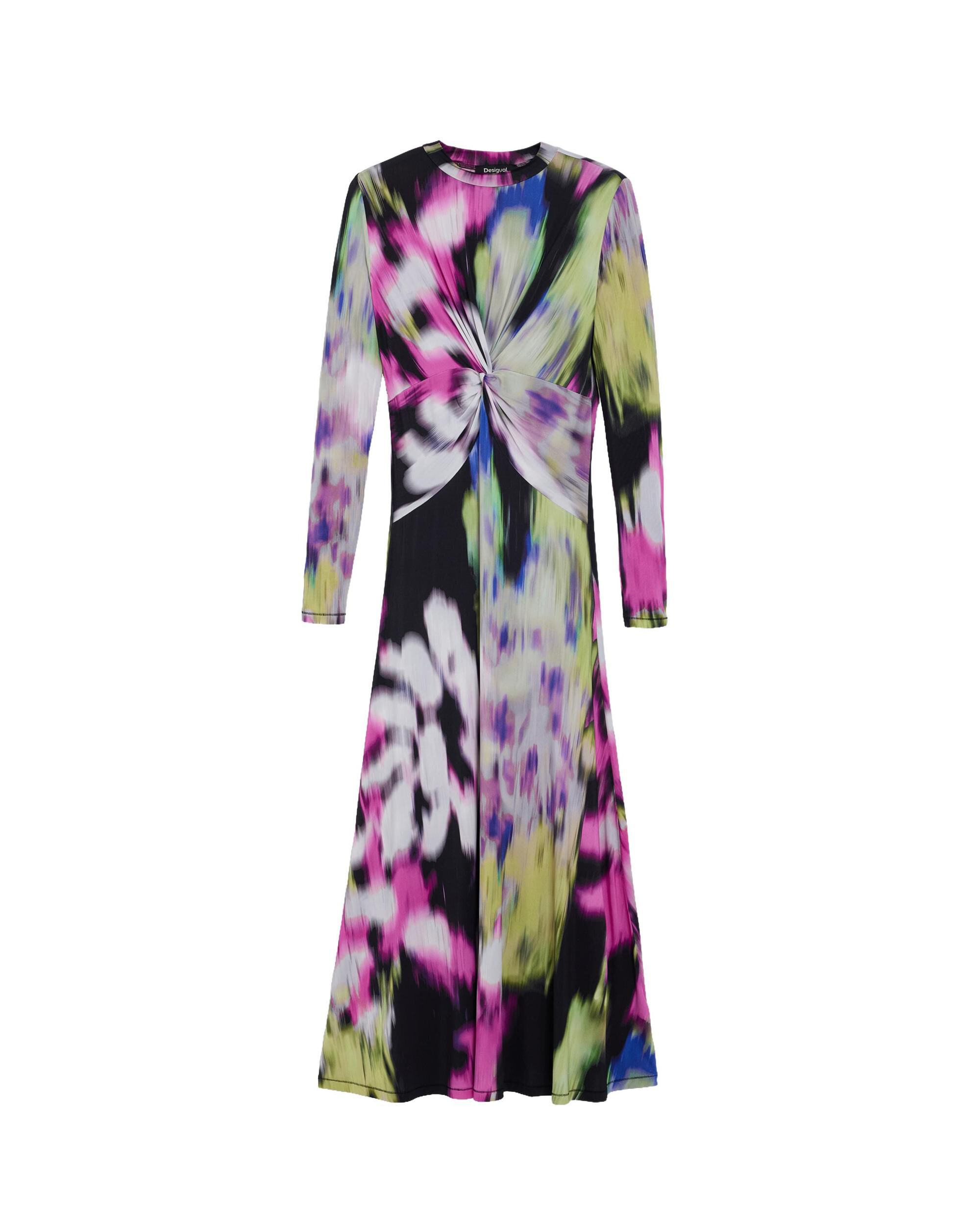 Vestido estampado largo m c lacroix - Desigual - Multicolor Multicolor-4