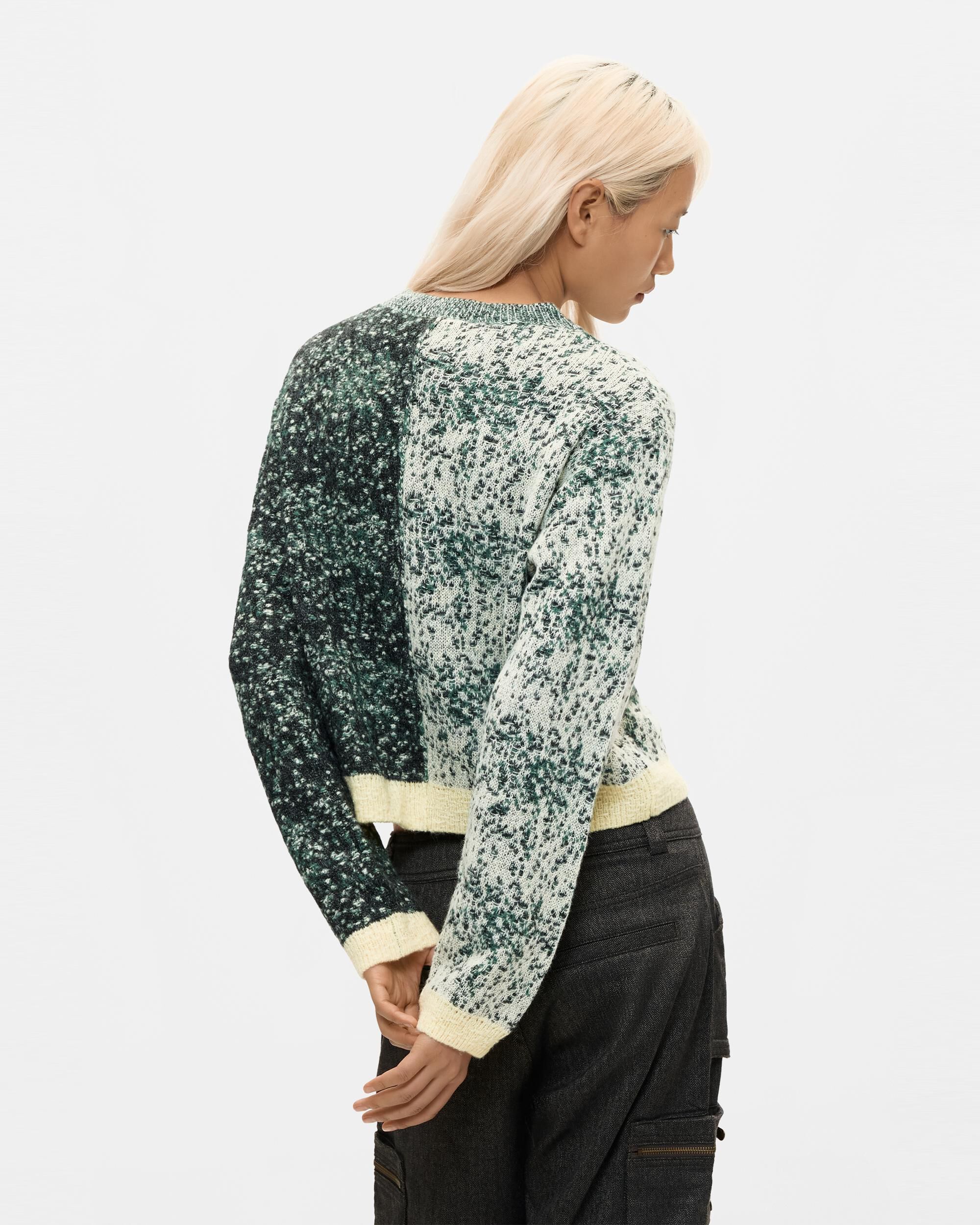 Jersey de mujer punto grueso - Desigual - Verde Verde-3