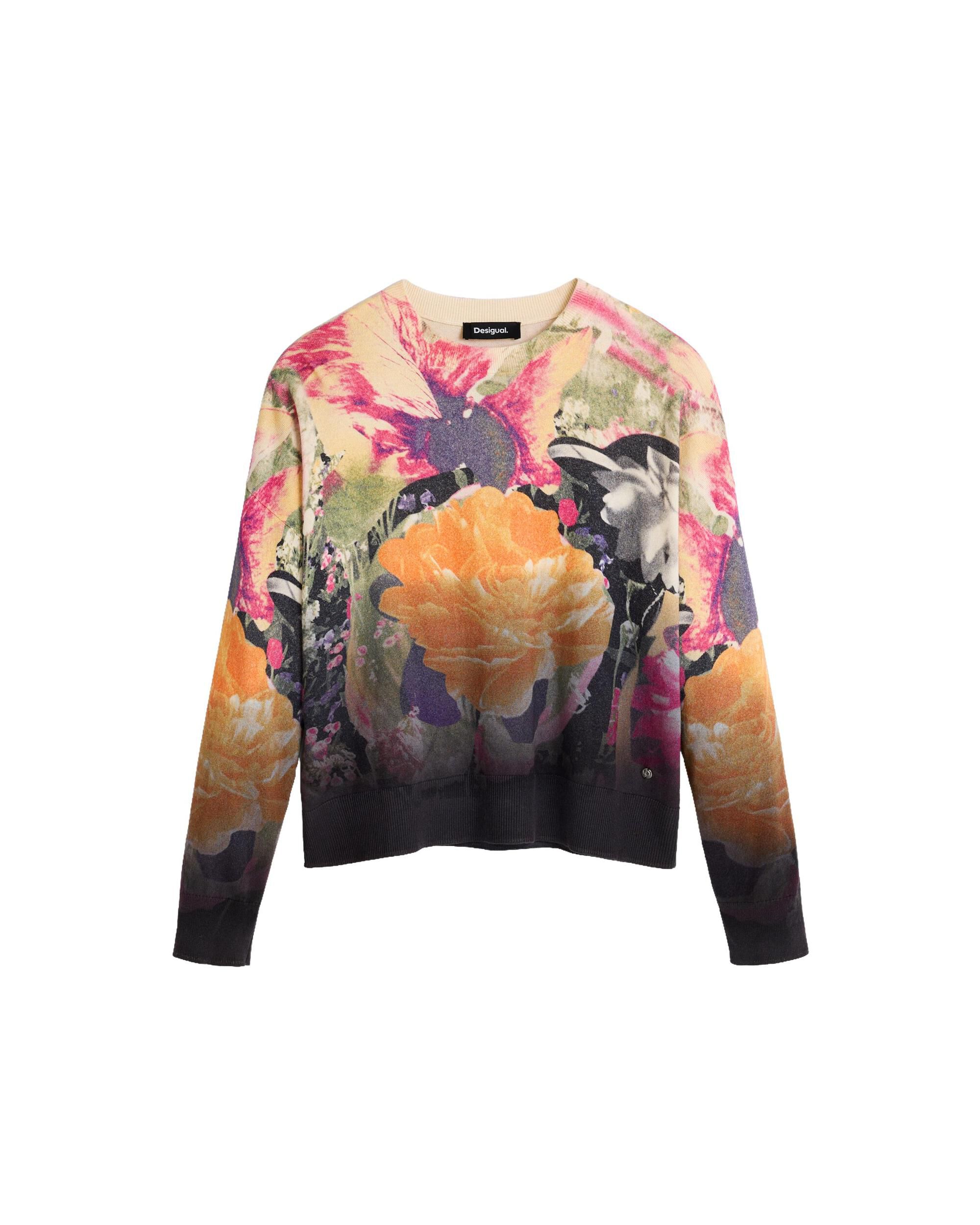 Jersey de mujer estampado lacroix - Desigual - Negro Negro-4