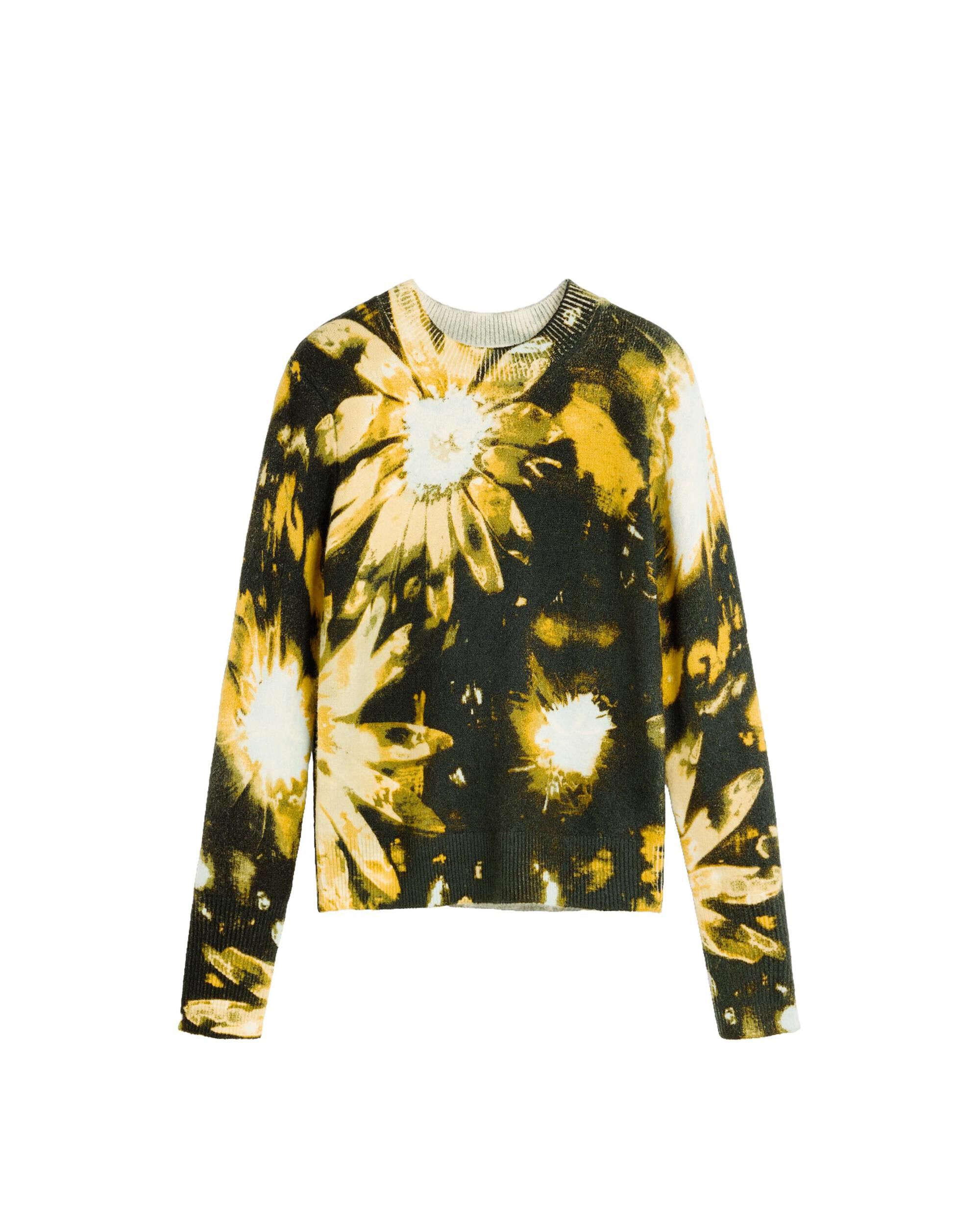 Jersey de mujer estampado floral - Desigual - Negro Negro-4