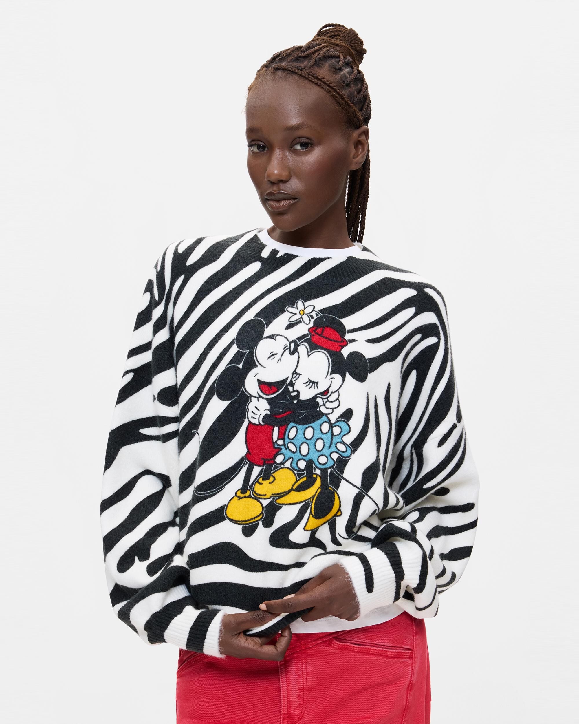 Imagen 0 de Jersey de mujer estampado disney™ Blanco