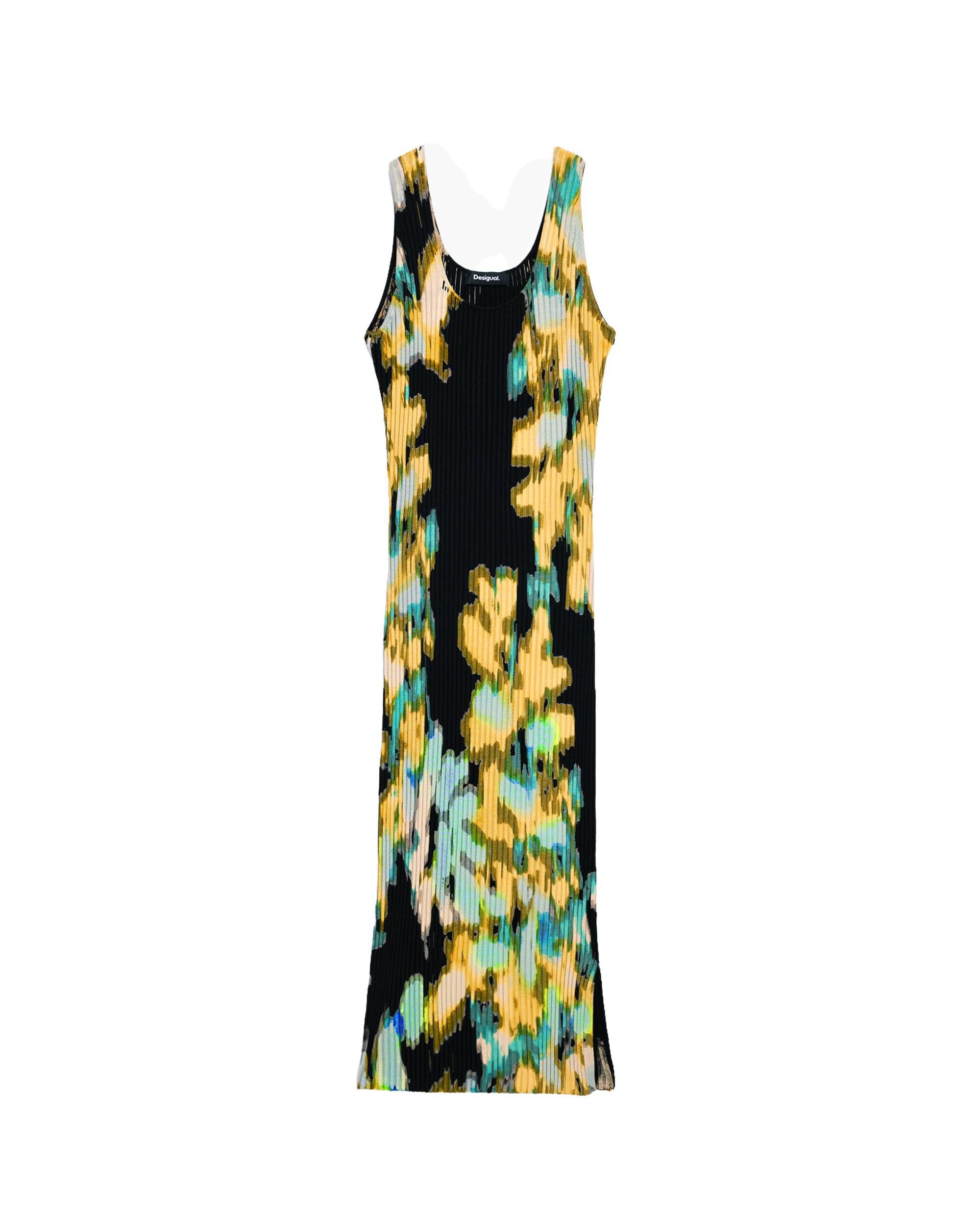 Vestido manga larga lacroix - Desigual - Amarillo Amarillo-4