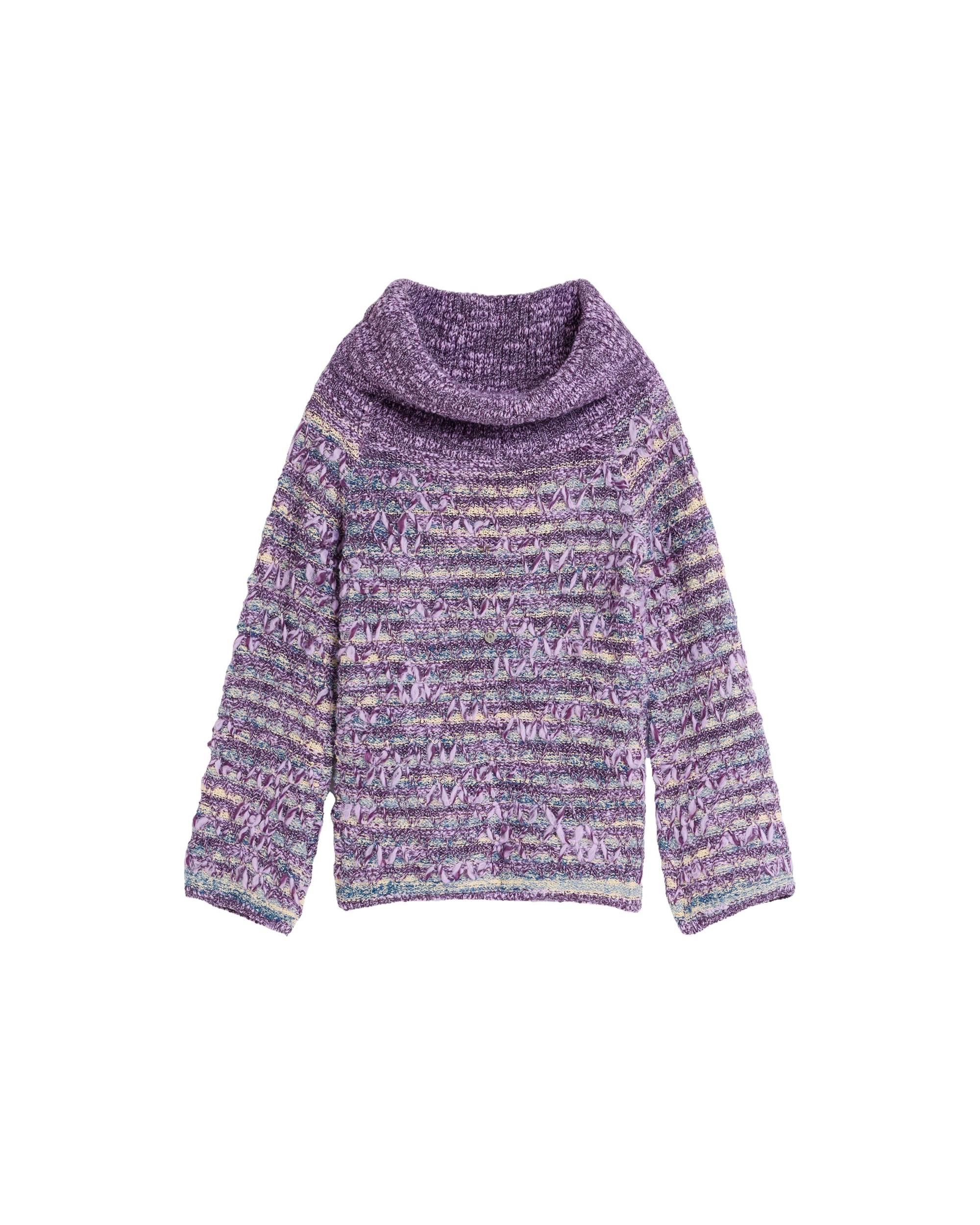 Jersey de mujer punto fino - Desigual - Morado Morado-4