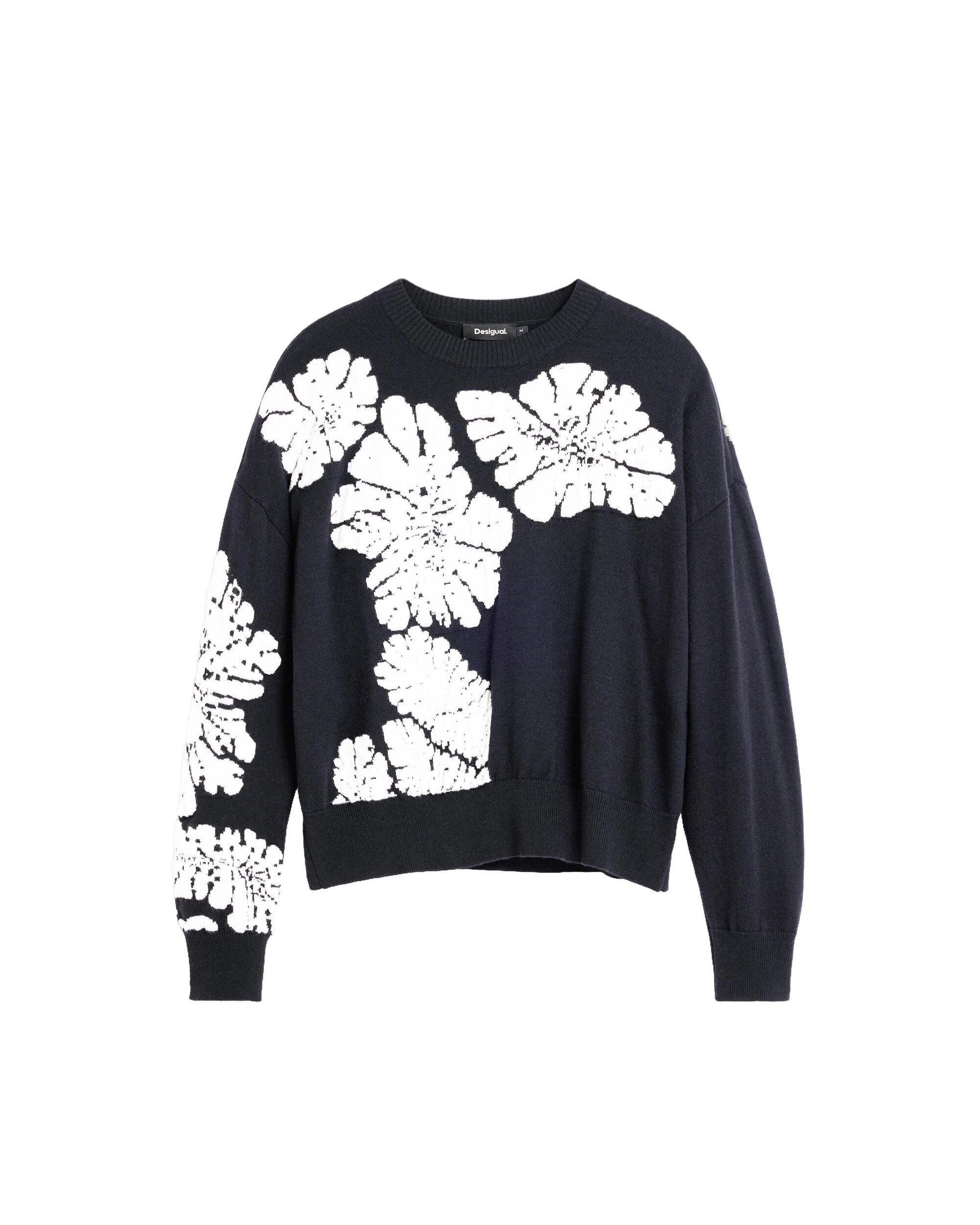 Jersey de mujer estampado m c lacroix - Desigual - Negro Negro-4