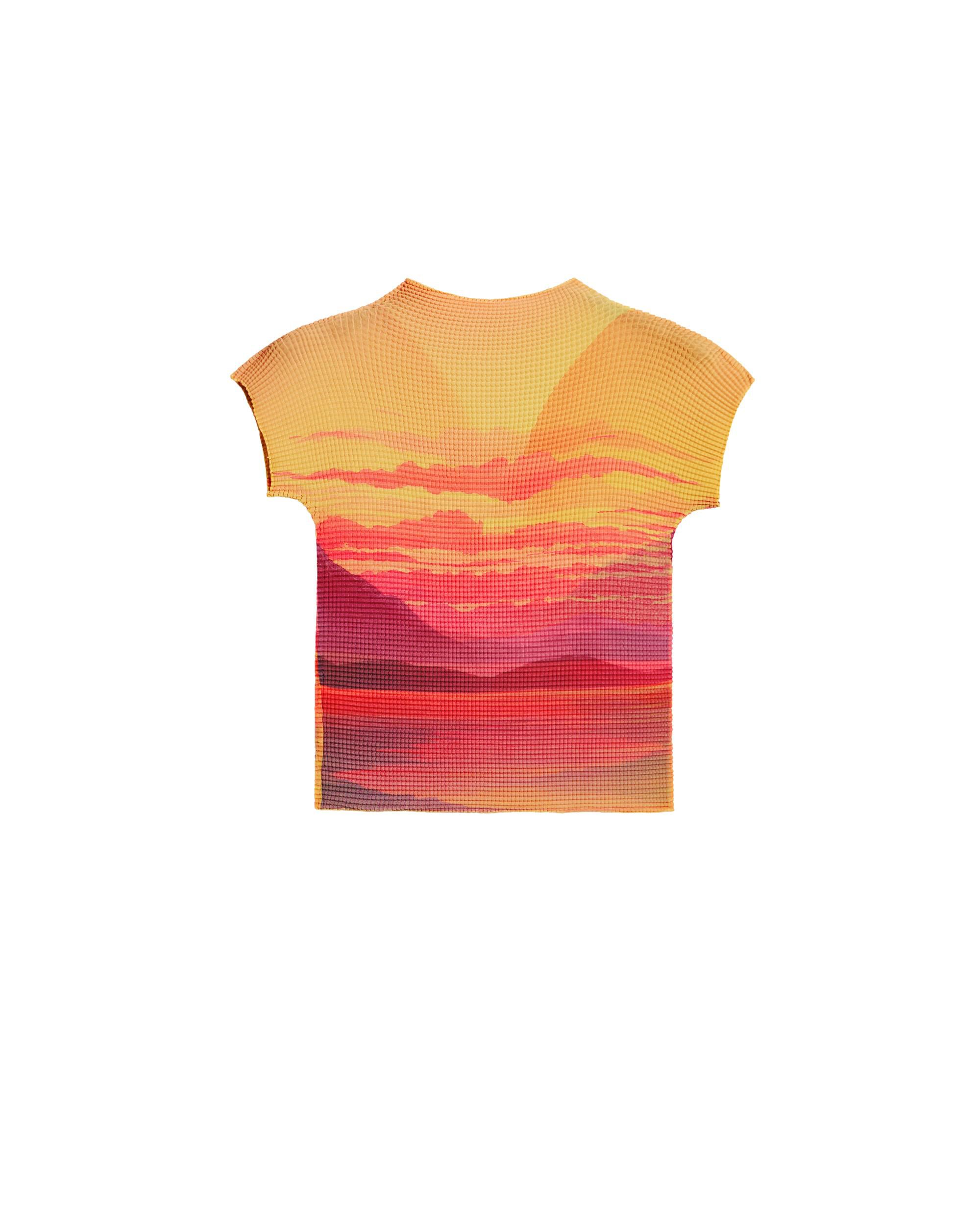 Blusa de mujer manga corta estampada - Desigual - Multicolor Multicolor-4