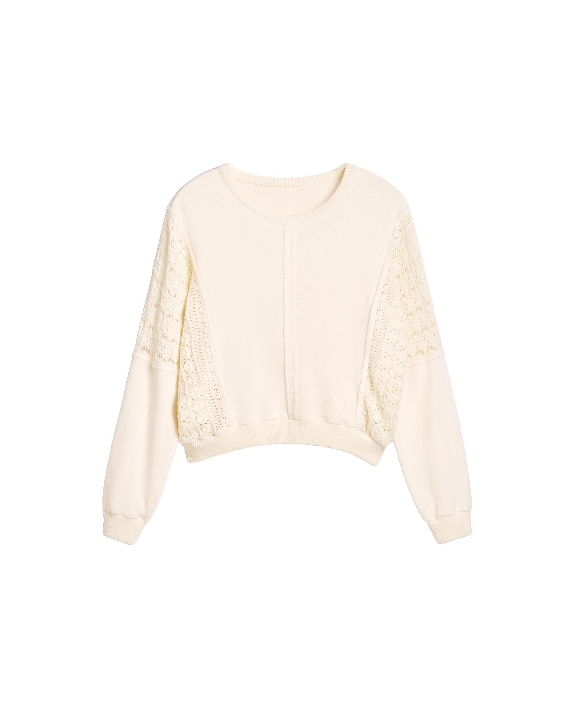 Jersey de mujer 100% algodón - Desigual - Blanco Blanco-4