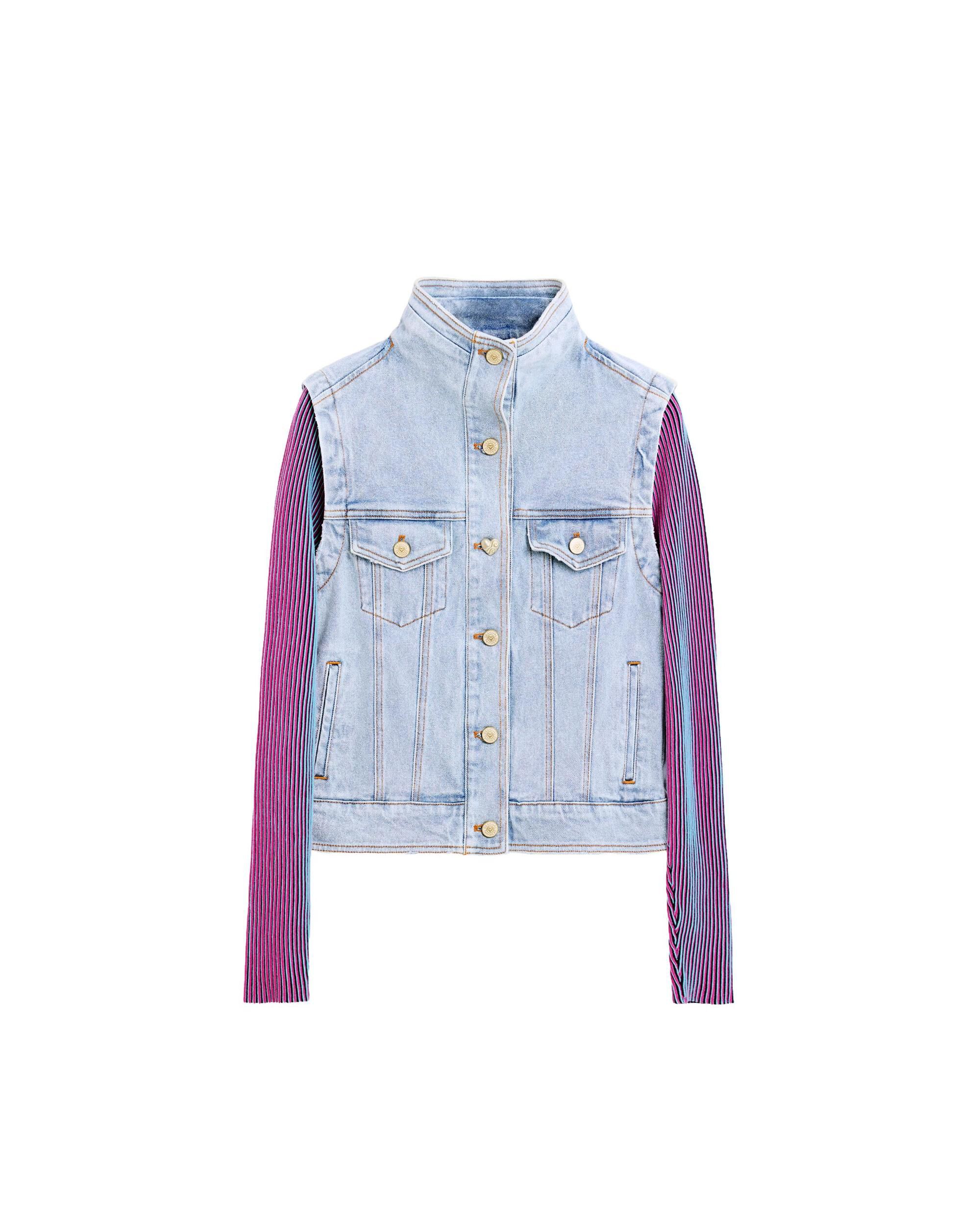 Chaqueta de mujer desmontable - Desigual - Azul Azul-4