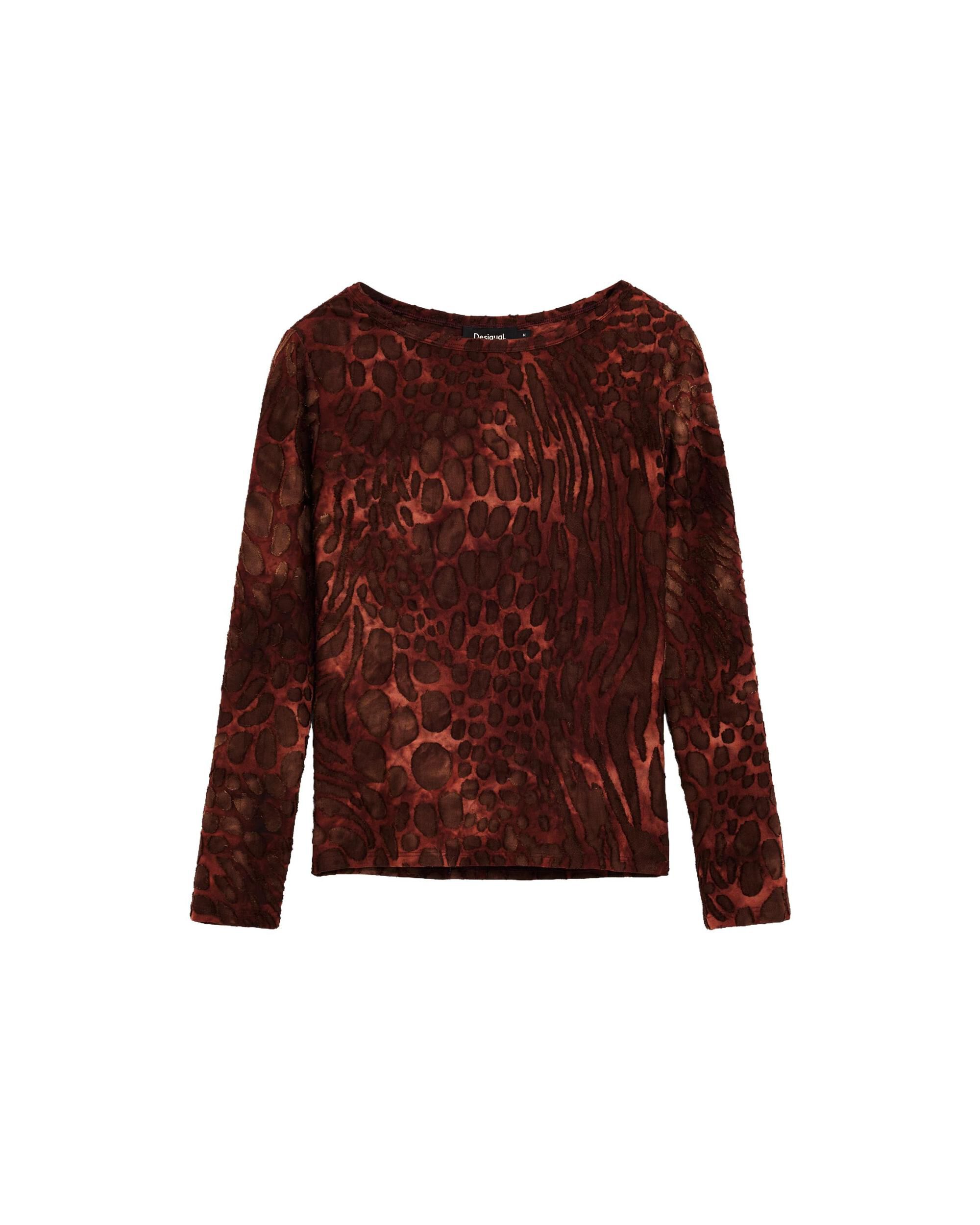 Camiseta de mujer flocada - Desigual - Negro Negro-5