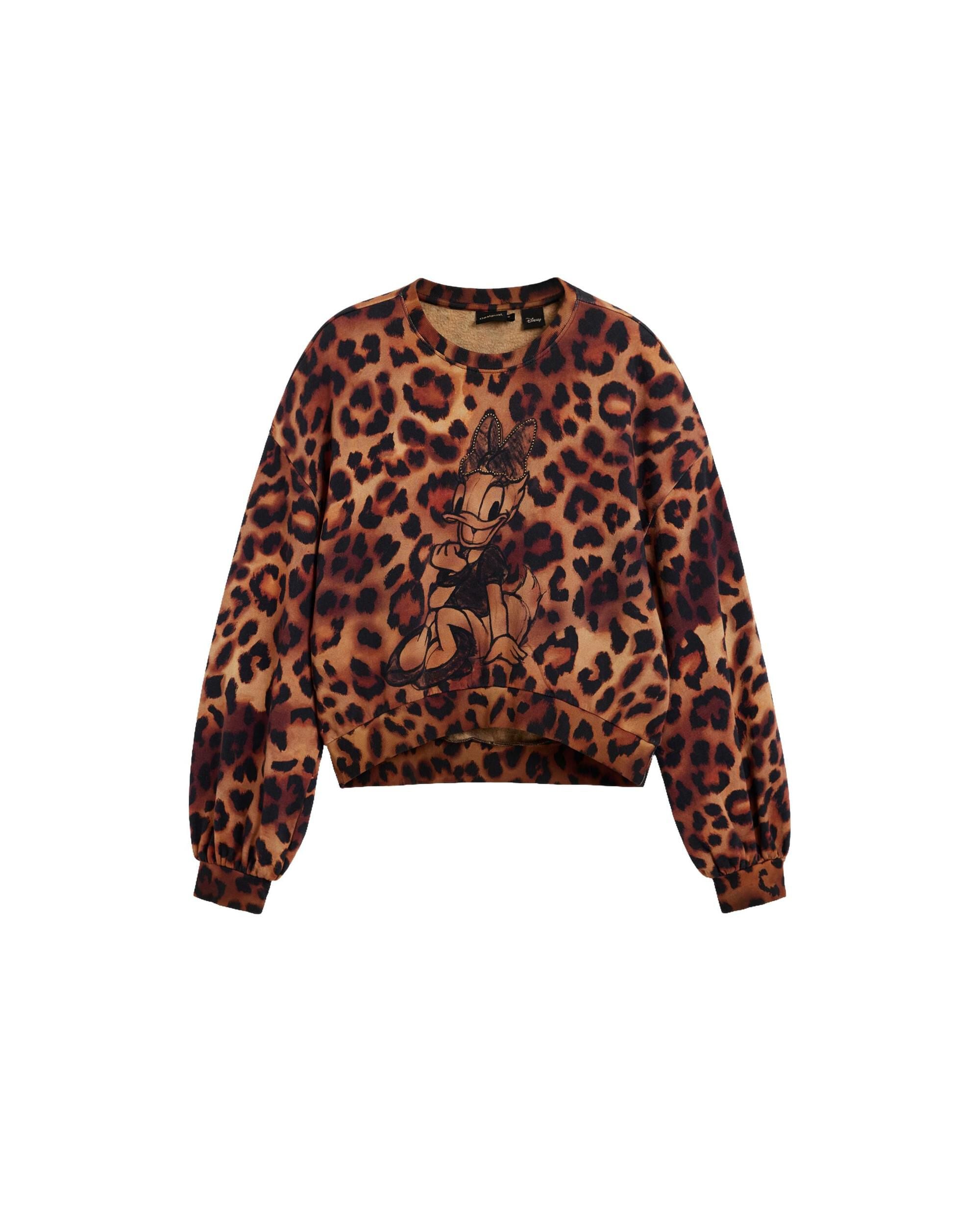 Sudadera de mujer disney™ estampada - Desigual - Marrón Marrón-4