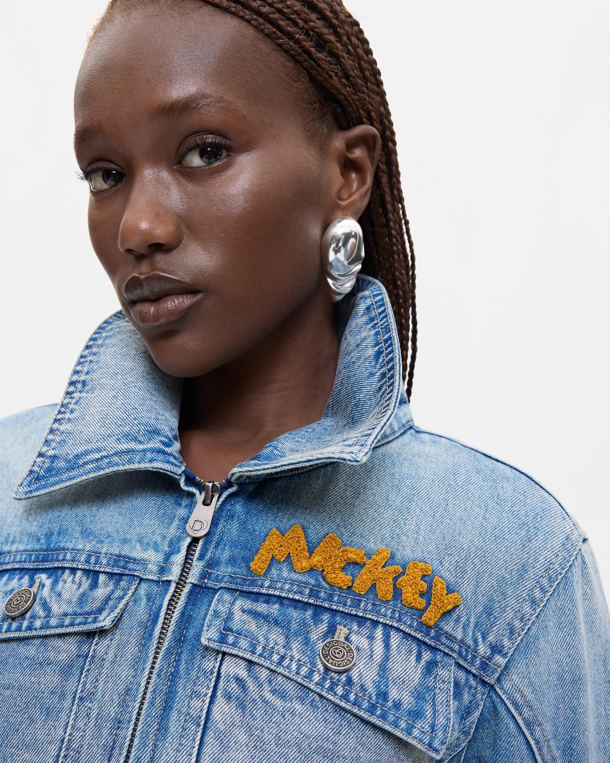 Chaqueta de mujer disney™ estampada - Desigual - Azul Azul-4