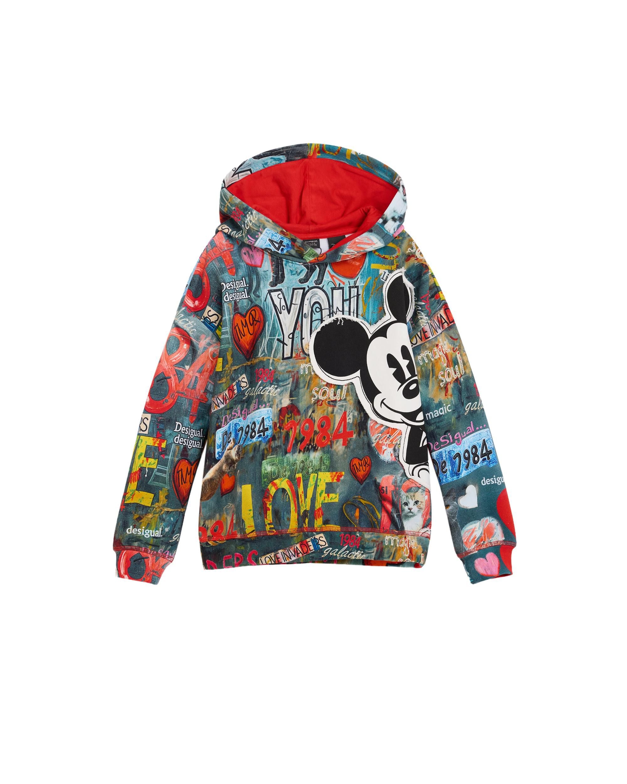 Imagen 0 de Sudadera de niña capucha disney™ Negro