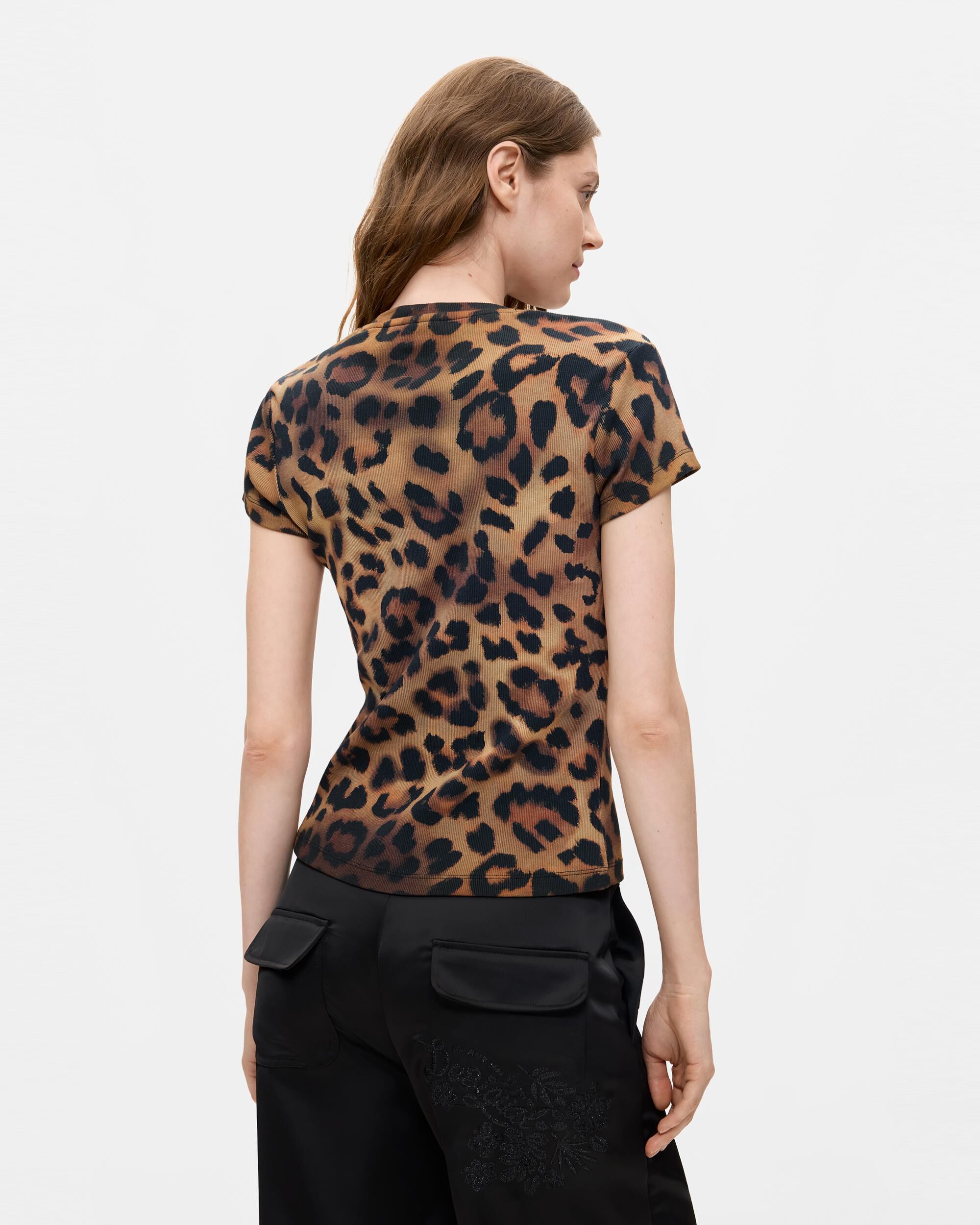 Camiseta de mujer disney™ estampada - Desigual - Marrón Marrón-3