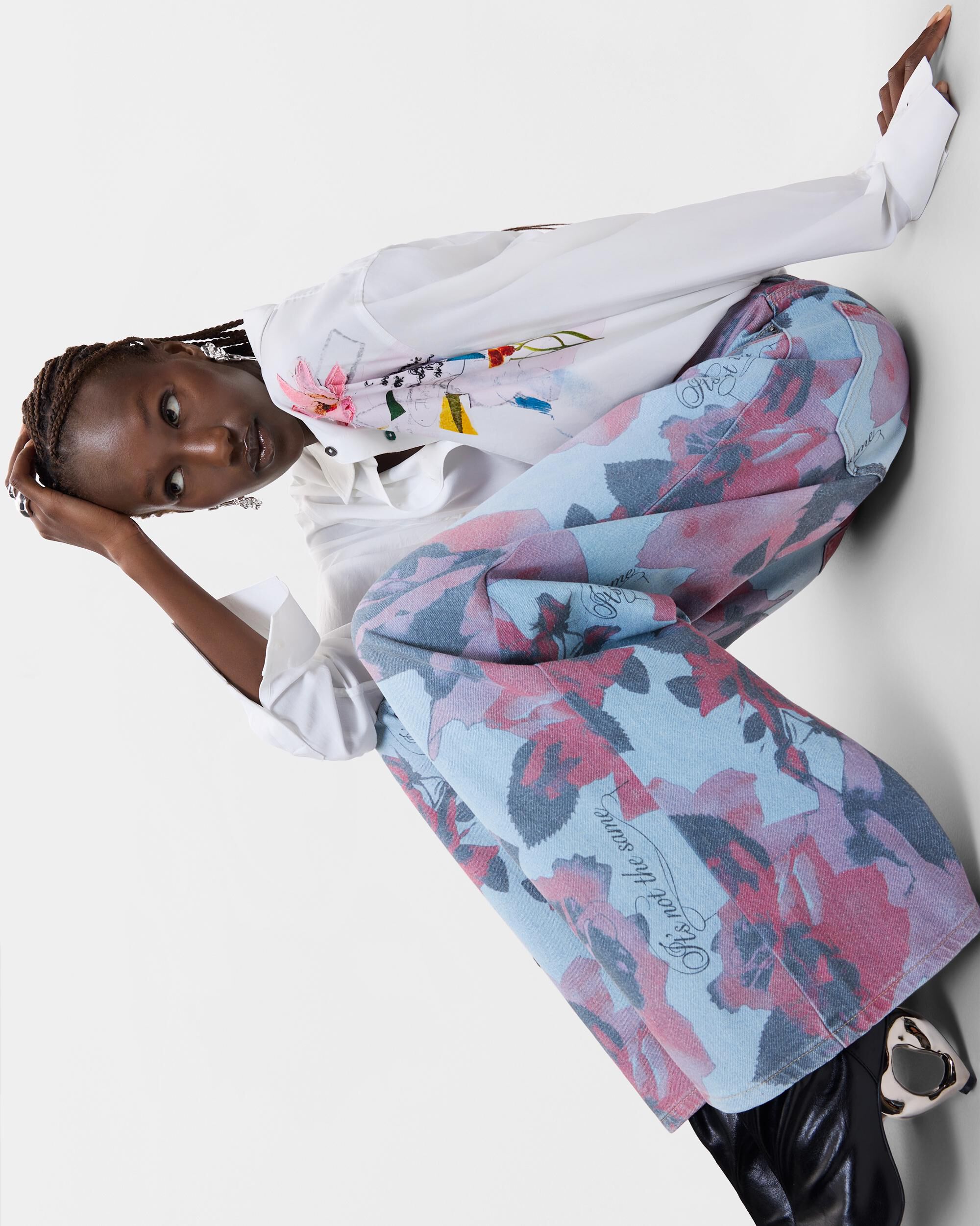 Pantalón de mujer vaquero - Desigual - Azul Azul-2