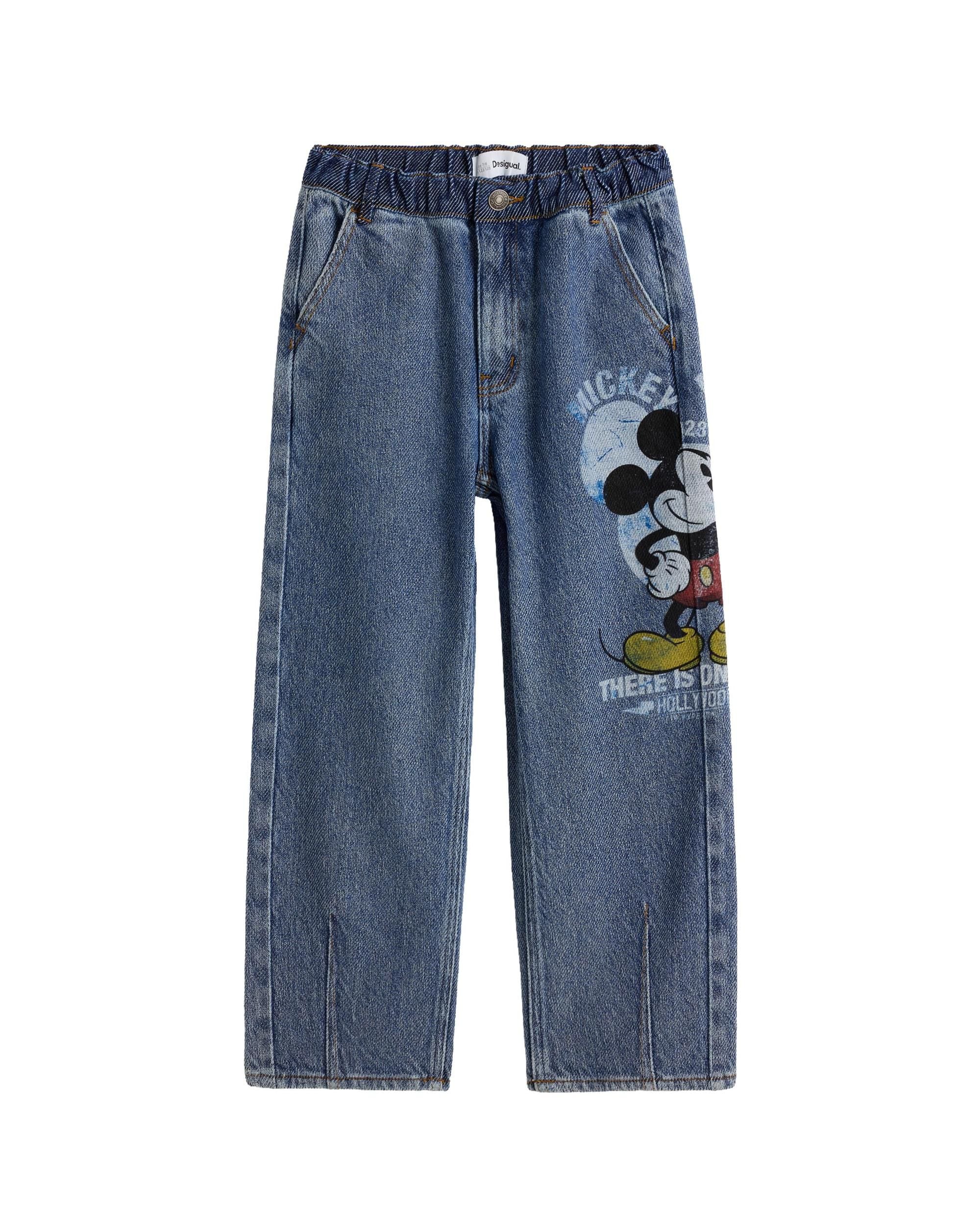 Imagen 1 de Pantalón de niño vaquero mickey™ mouse disney™ Azul
