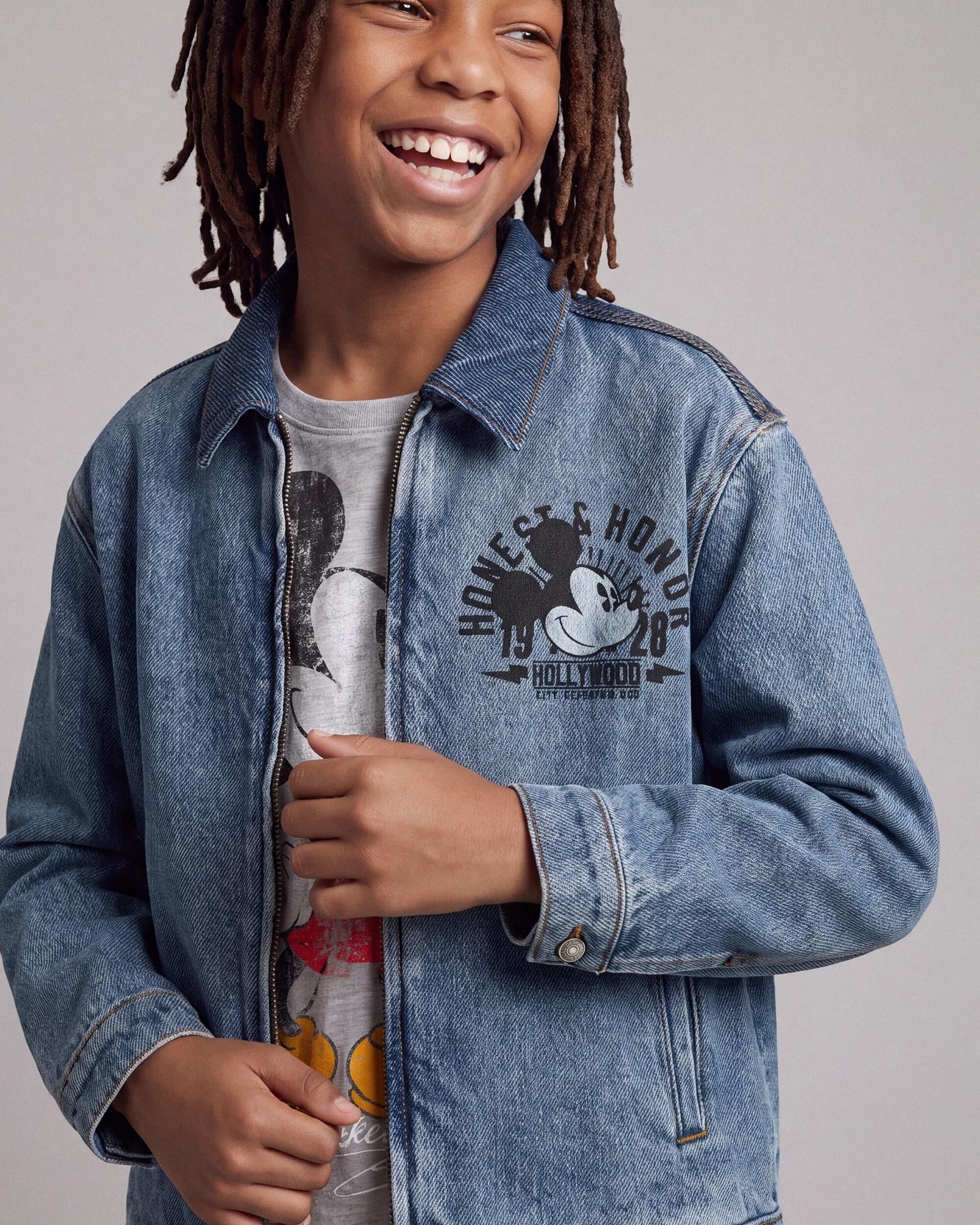 Imagen 3 de Chaqueta de niño denim mickey™ mouse disney™ - Desigual - Azul Azul