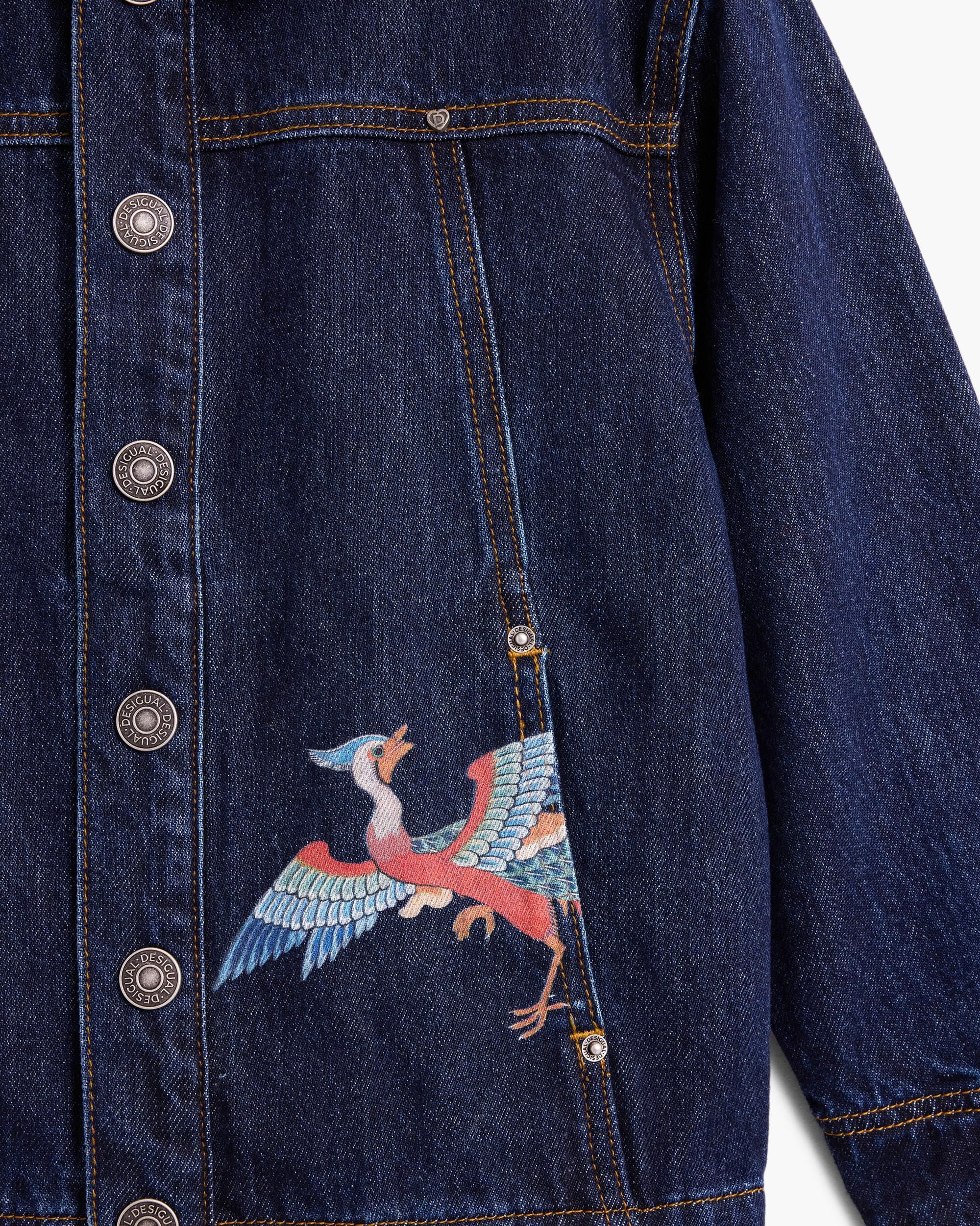 Imagen 4 de Chaqueta de niño algodón estampada boy - Desigual - Azul Azul