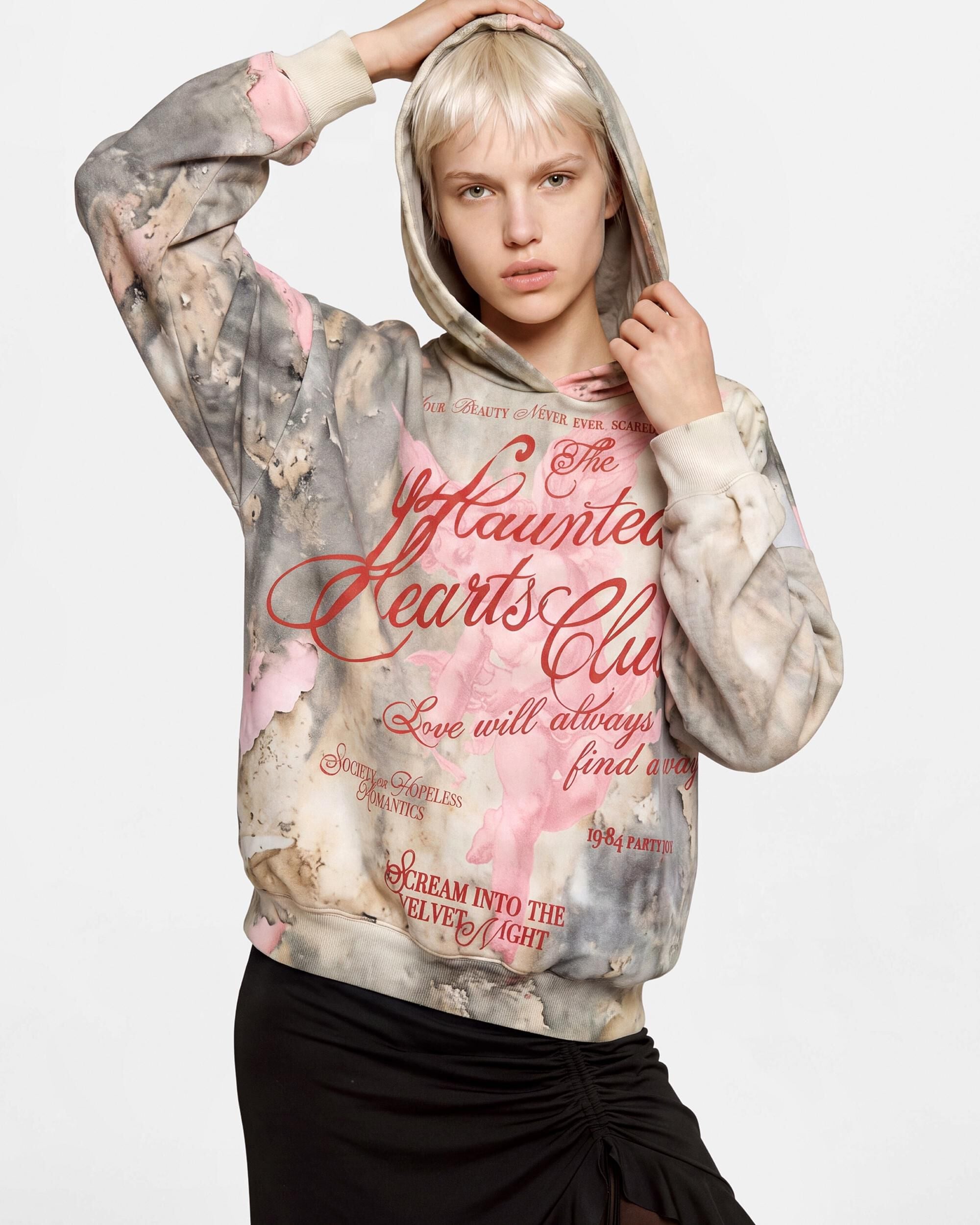 Sudadera de mujer oversize estampada - Desigual - Multicolor Multicolor-1