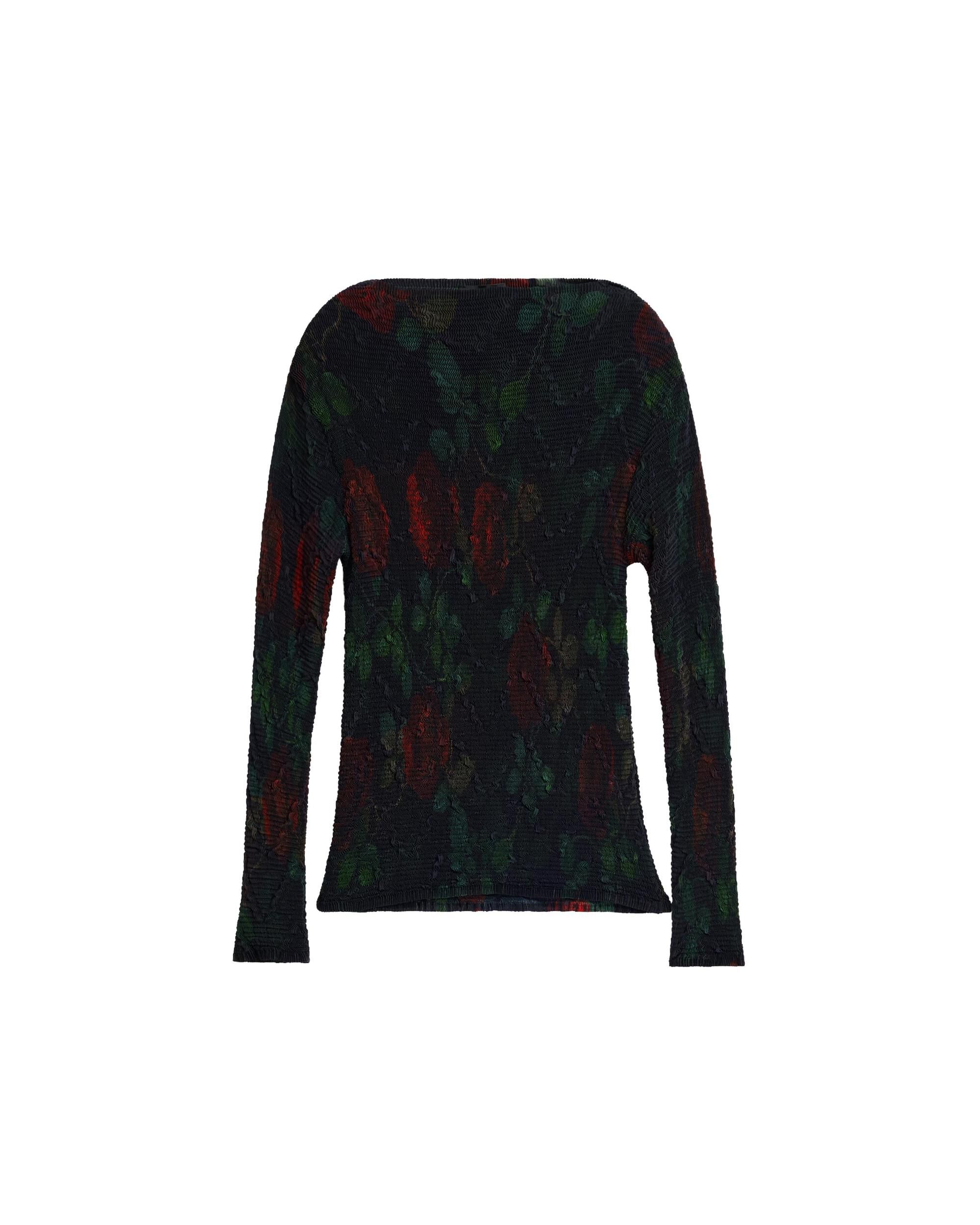 Imagen 5 de Blusa de mujer rosas negra - Desigual - Negro Negro