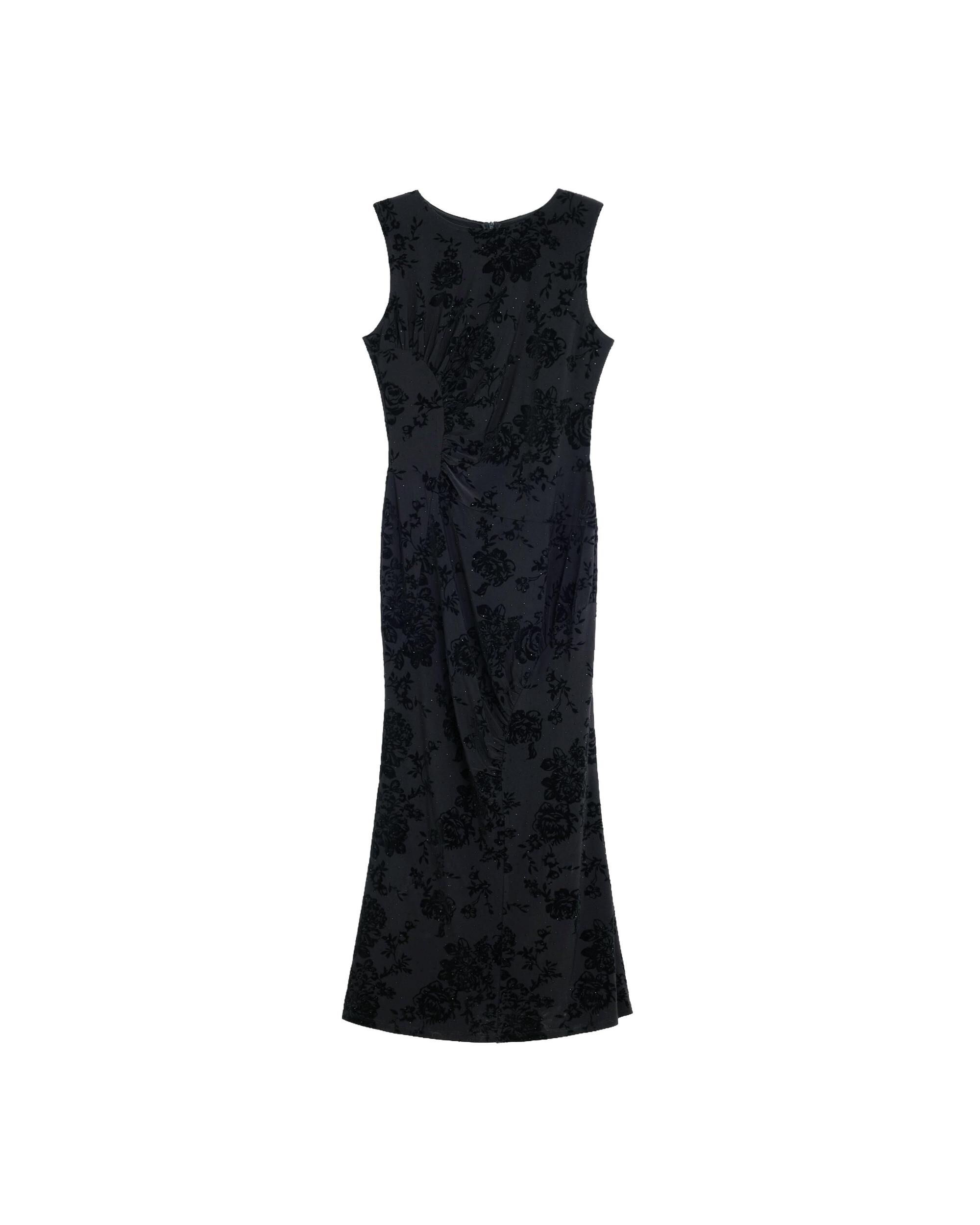Vestido midi punto - Desigual - Negro Negro-5
