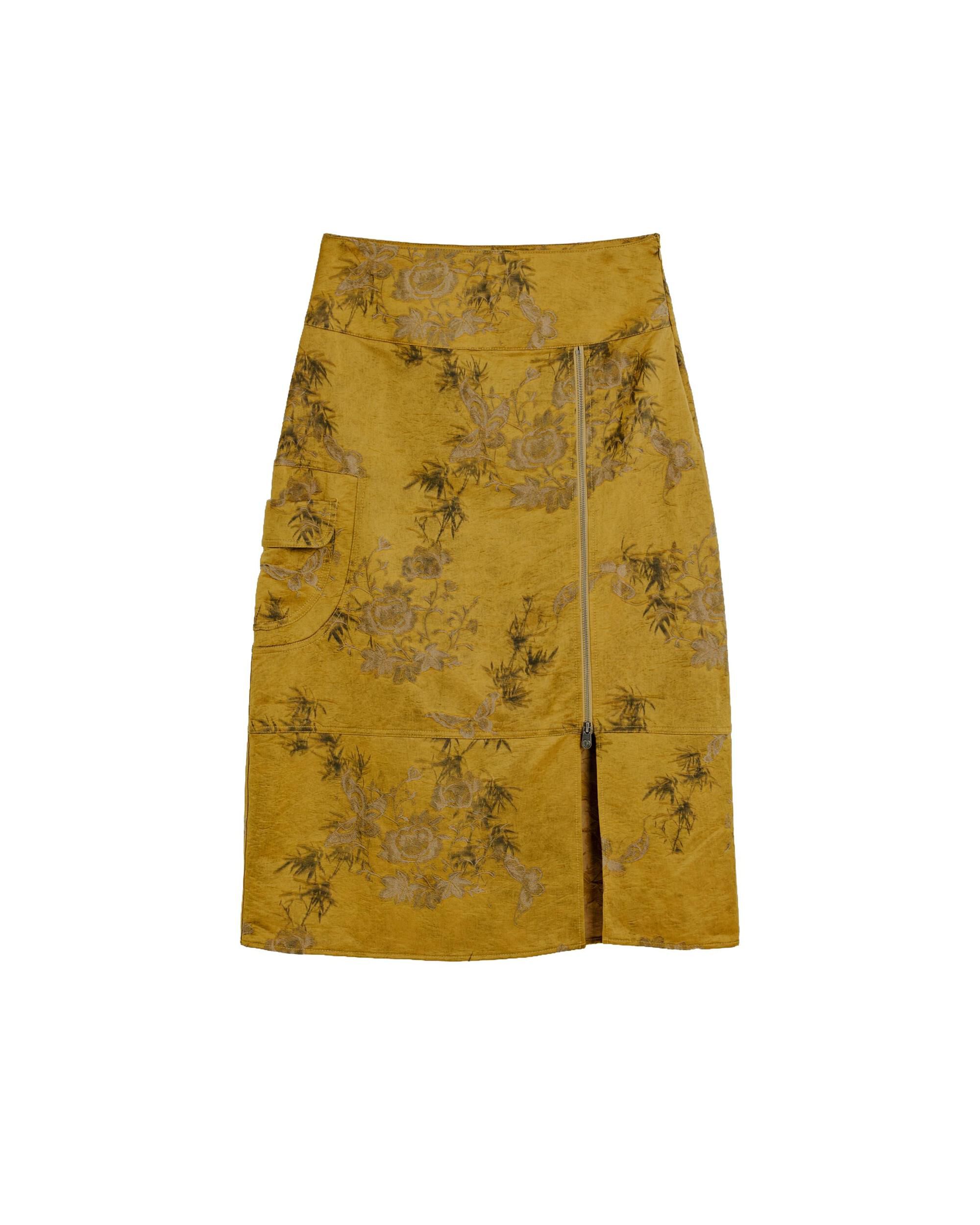 Imagen 5 de Falda larga estampado - Desigual - Verde Verde