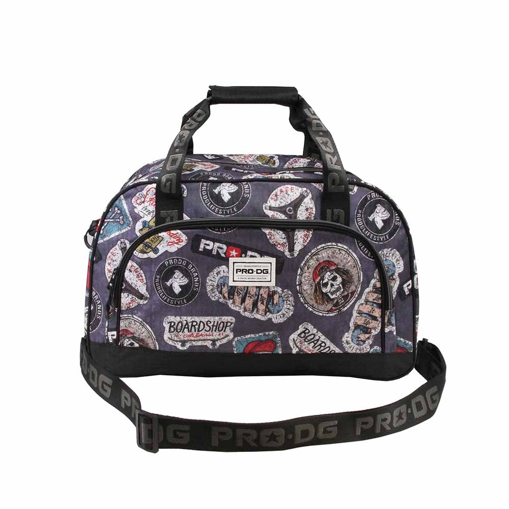 Bolsa de deporte sport Pocket Prodg Stickers en color gris.