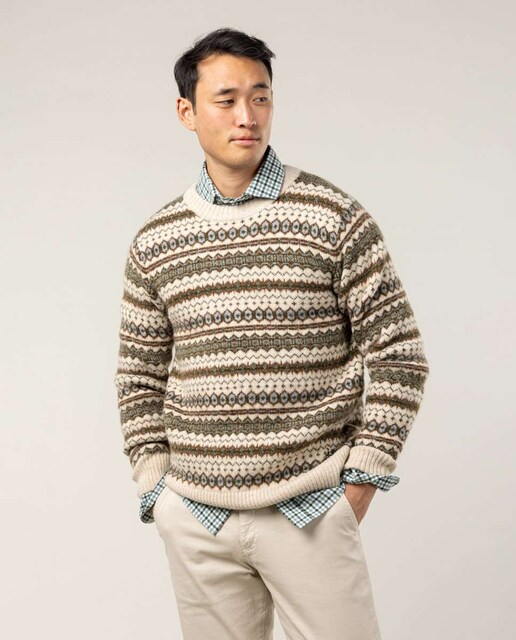 Imagen 0 de Jersey de hombre con cuello redondo