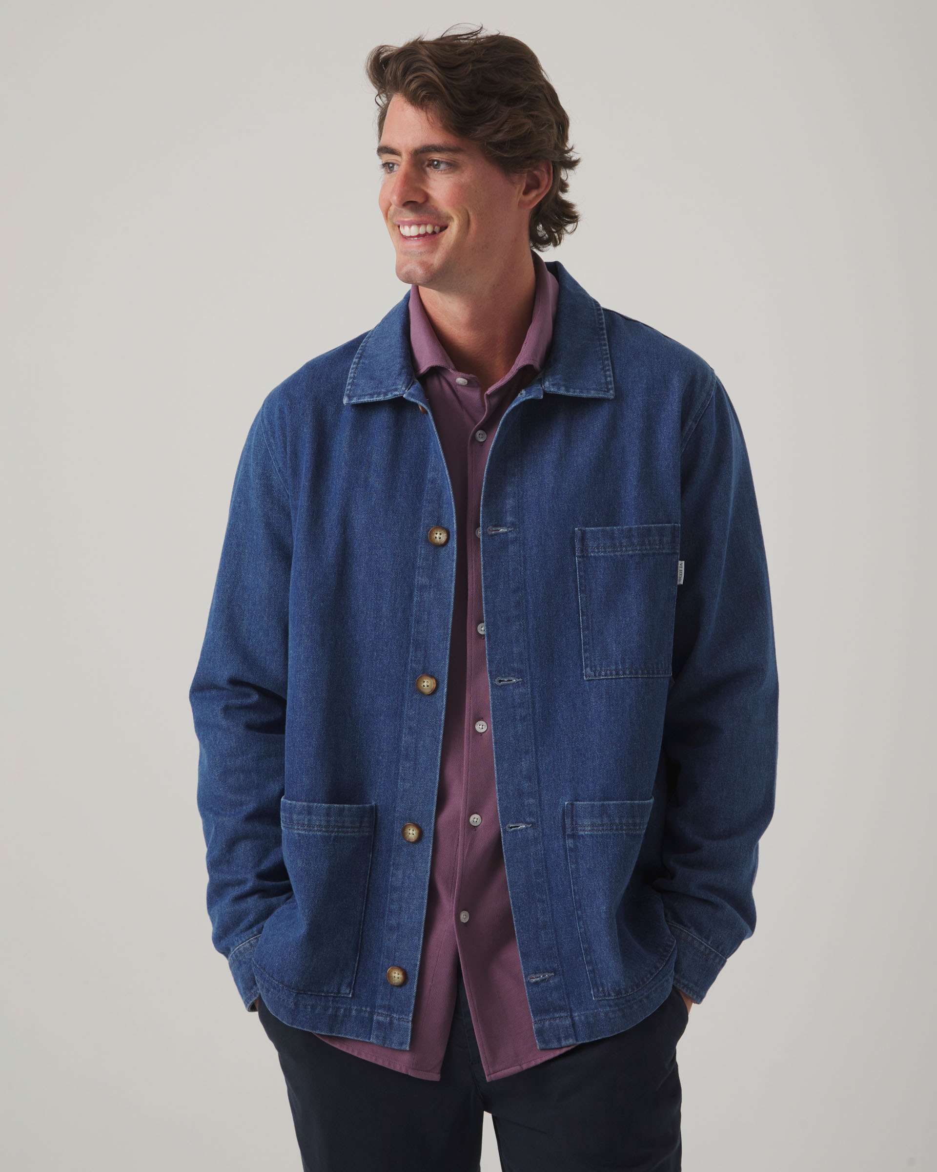 Scotta 1985 - Camisa de hombre corte regular lisa.