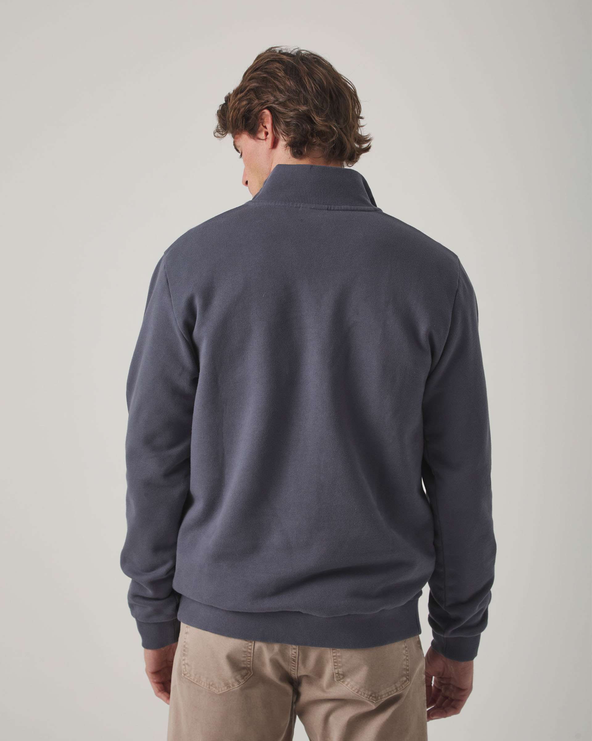 Sudadera de hombre con cierre de cremallera - Scotta 1985 - Gris Gris-2