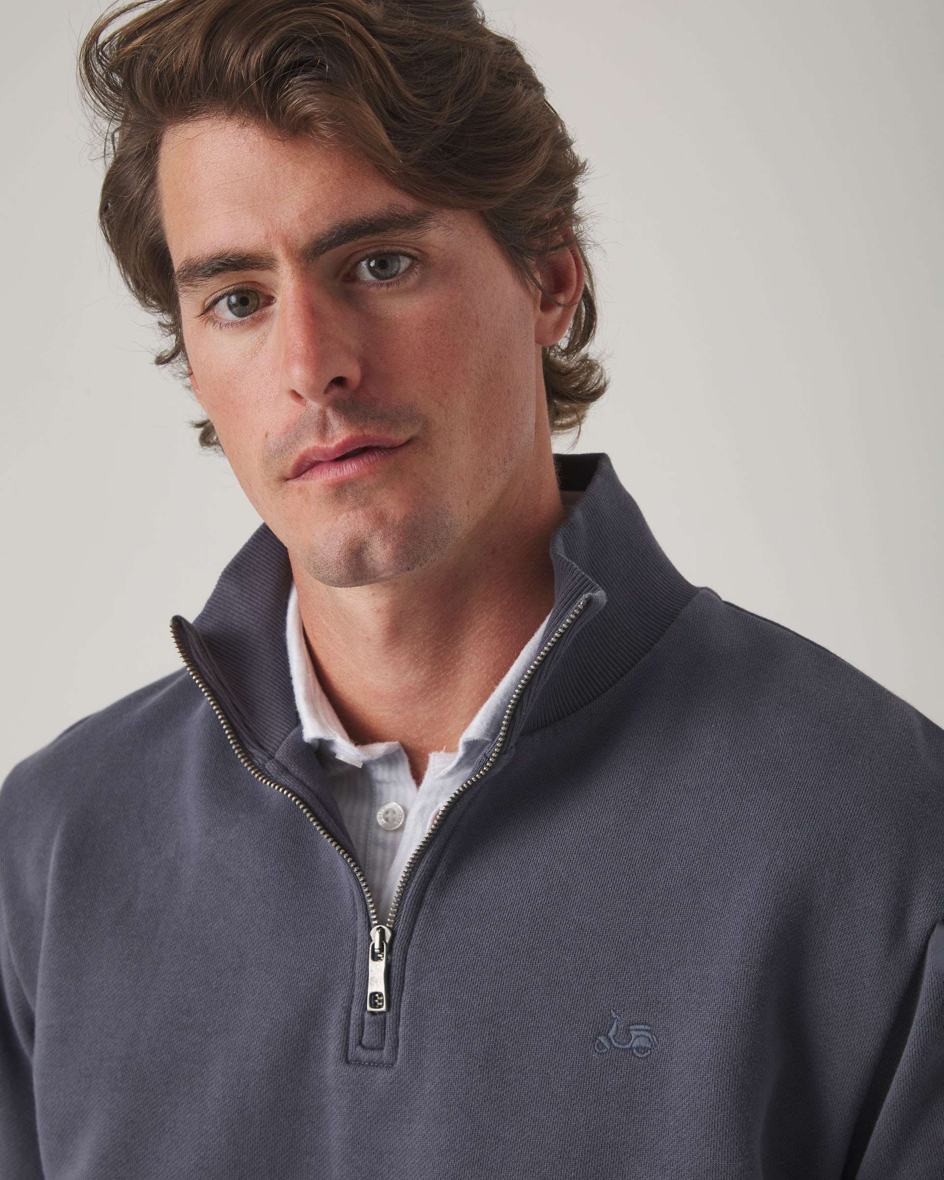 Sudadera de hombre con cierre de cremallera - Scotta 1985 - Gris Gris-3