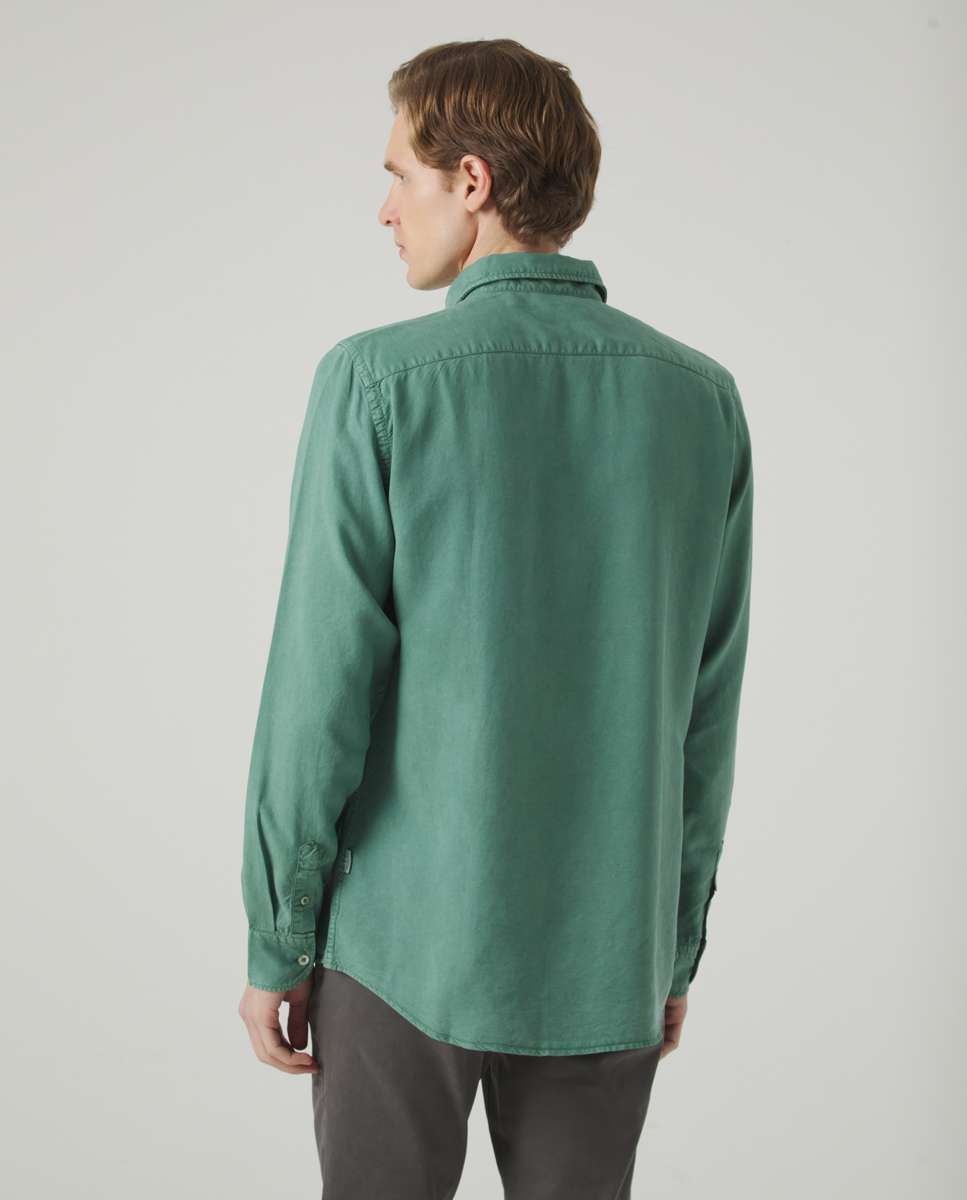Imagen 2 de Camisa de hombre corte regular lisa - Scotta 1985 - Océano Océano