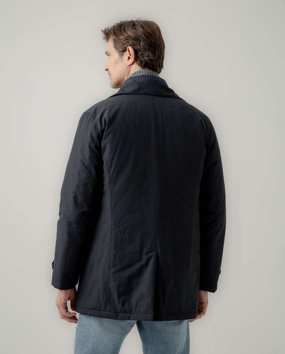 Imagen 2 de Parka de hombre cierre botones y cremallera - Scotta 1985 - Azul marino Azul marino