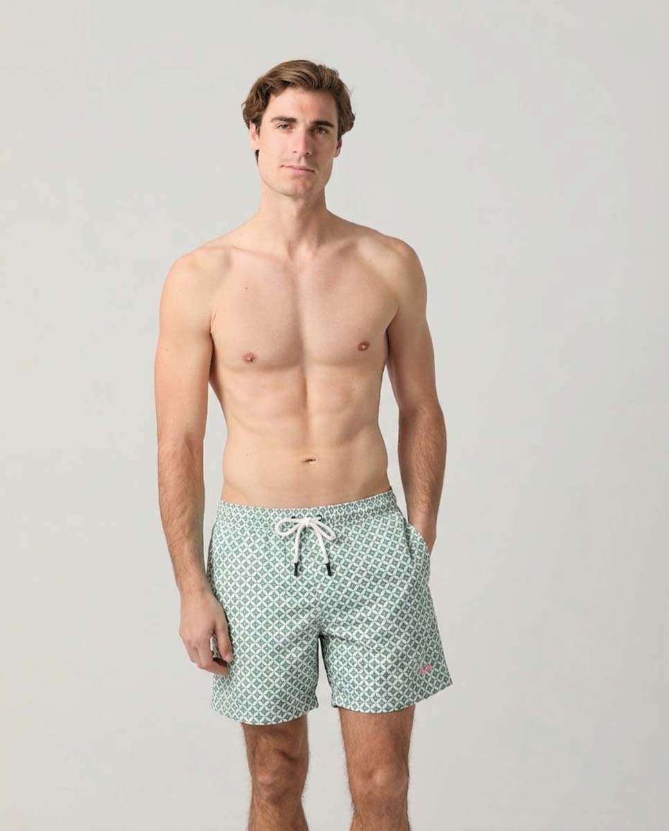 Imagen 0 de Bañador bermuda de hombre Verde