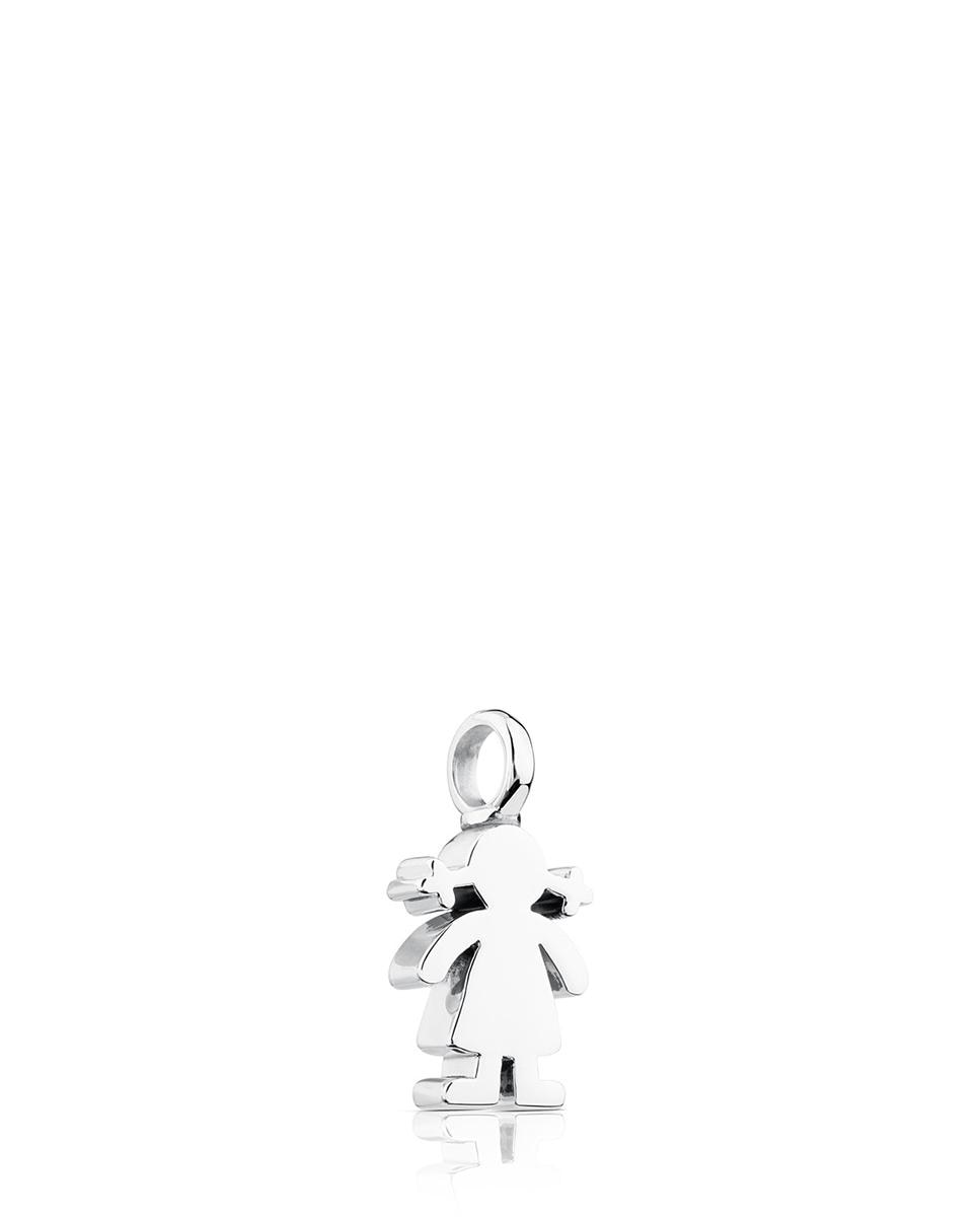 Colgante Sweet Dolls de plata en forma de niña Plata Tous Plata-2
