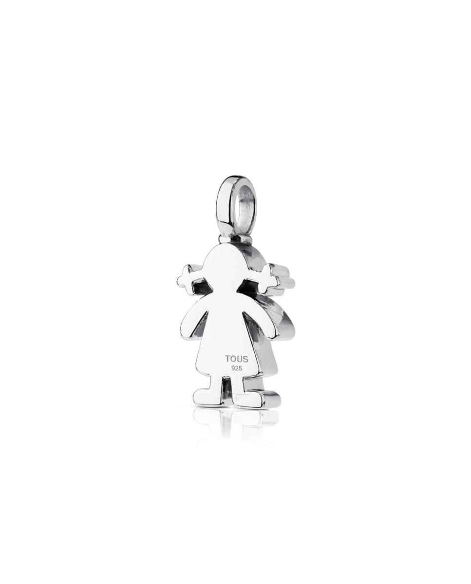 Colgante Sweet Dolls de plata en forma de niña Plata Tous Plata-4
