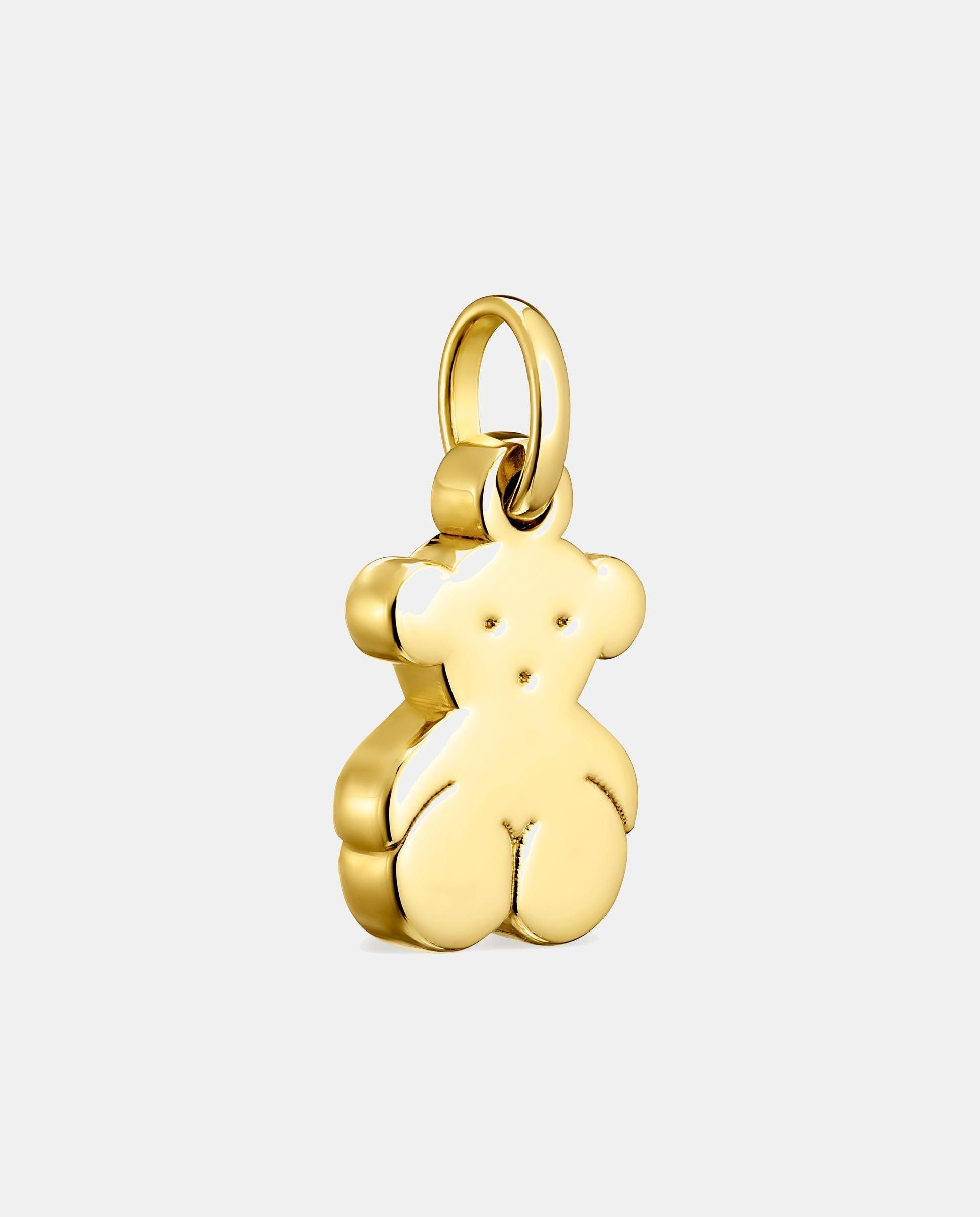 Colgante sweet dolls bañado en oro de 18 kt sobre plata en forma de oso - Tous - Dorado Dorado-2