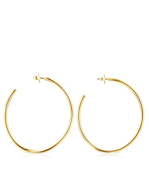 Orecchini Lunghi Donna In Argento – Placcati In Argento Sterling, Fatto A Mano, Design Irregolare UNOde50 - 4