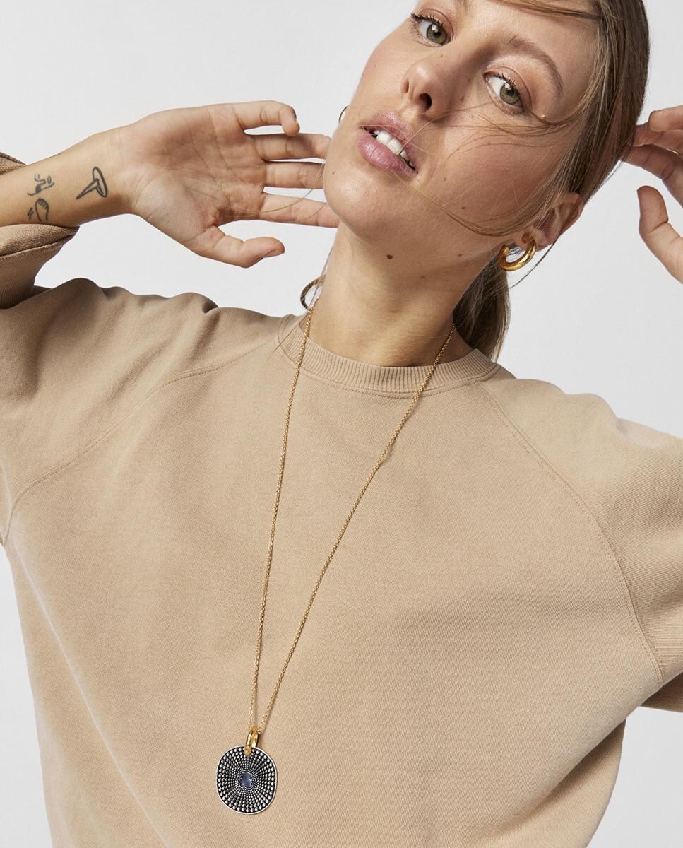 Oursin Tous Colgantes Juveniles Colgante Grande Oursin De Plata Y