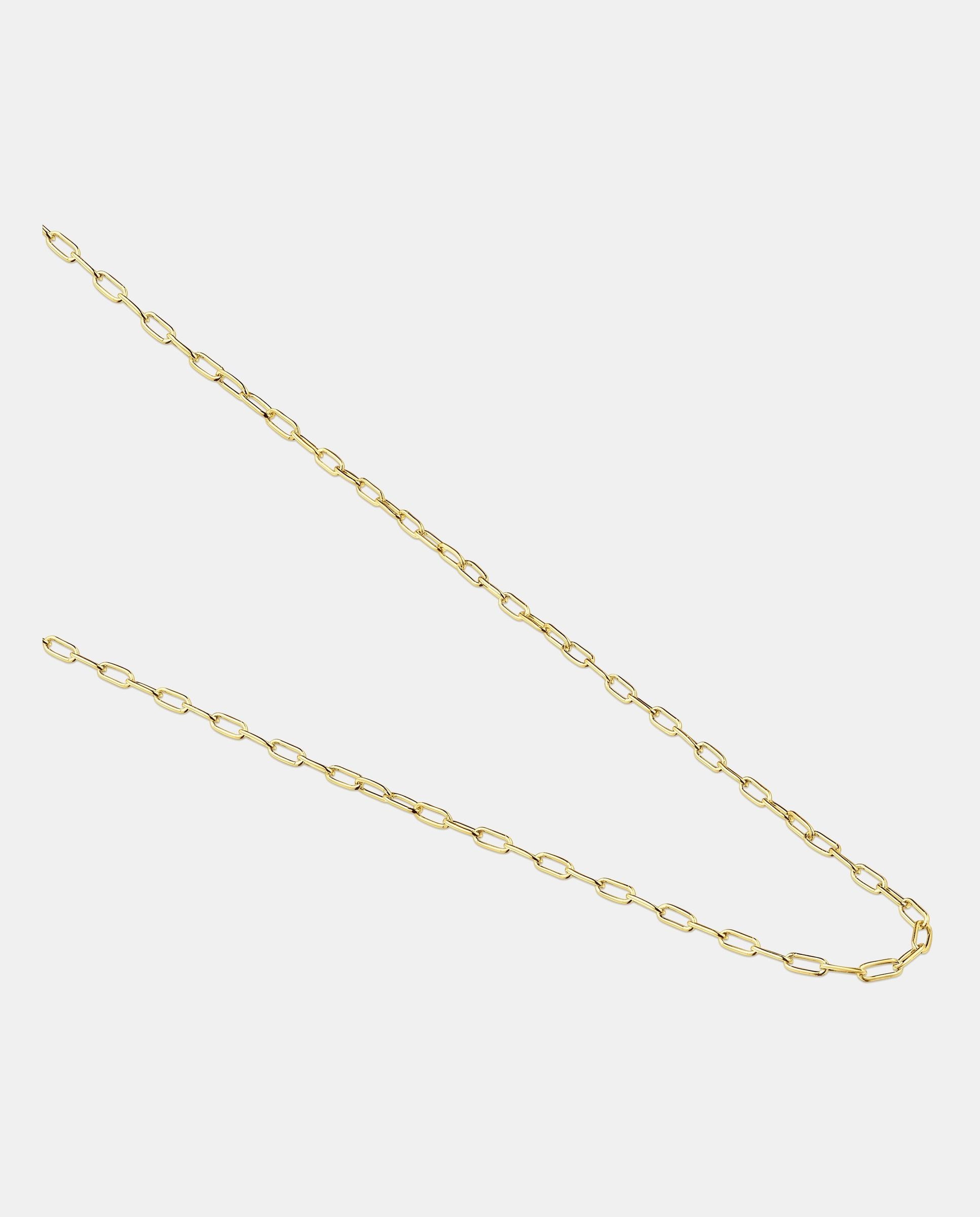 Collar chain bañado en oro 18 kt sobre plata - Tous - Dorado Dorado-3