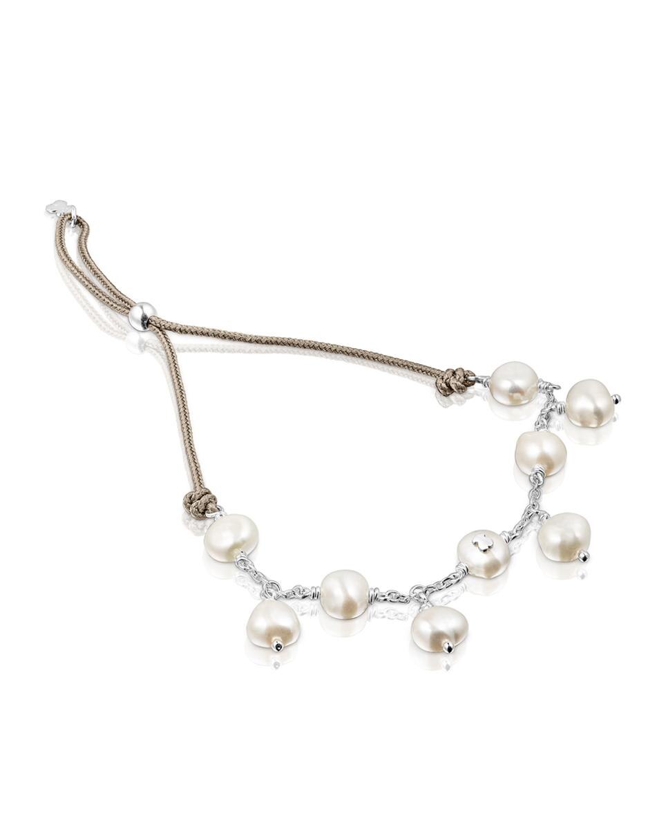 Pulsera tous best sale perlas blancas